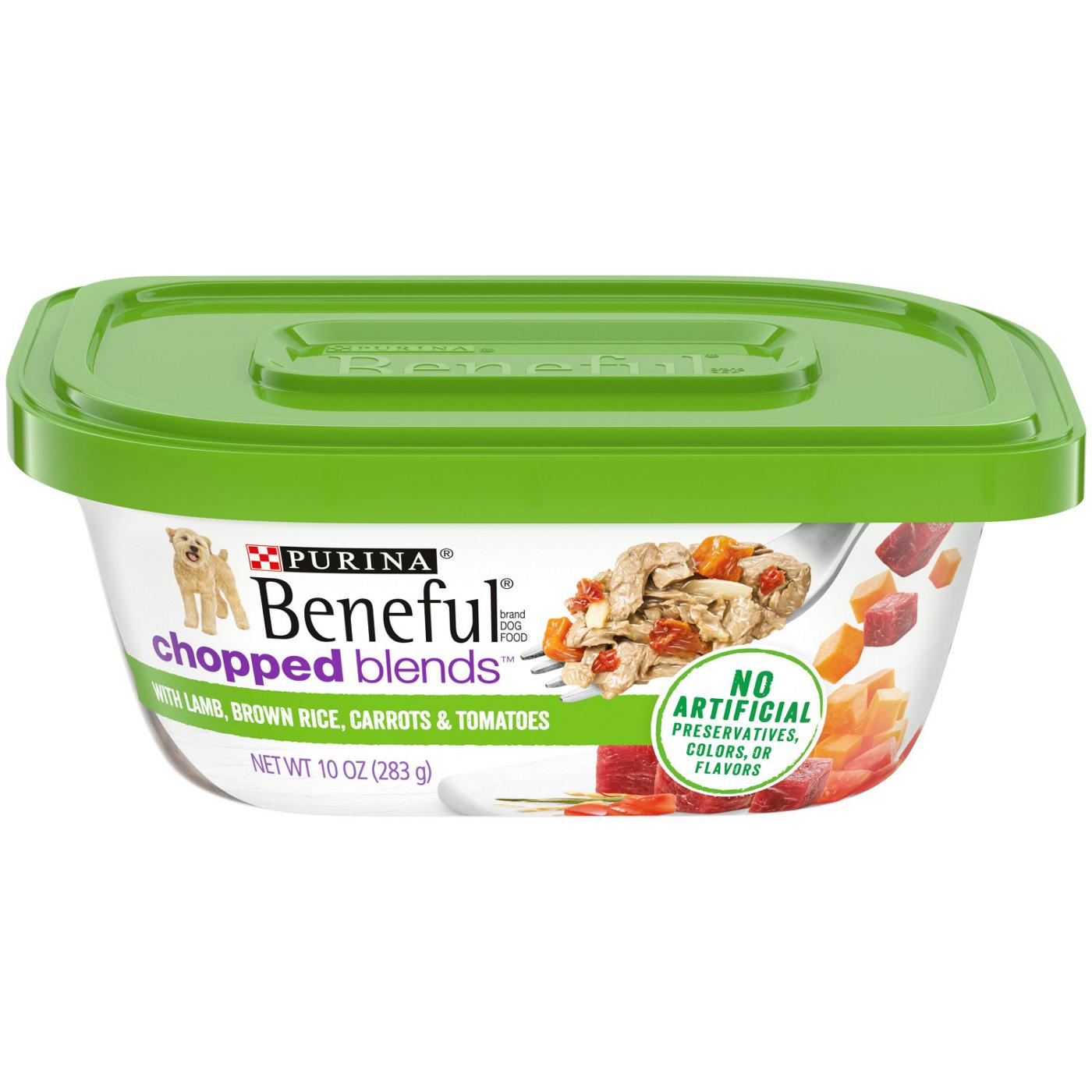 Beneful Purina Beneful Gravy, High Protein Wet Dog Food, Chopped Blends With Lamb; image 1 of 8