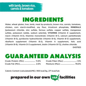 Beneful Purina Freshly Prepared Blends Wet Dog Food - Lamb, Brown Rice, Carrots and Tomatoes