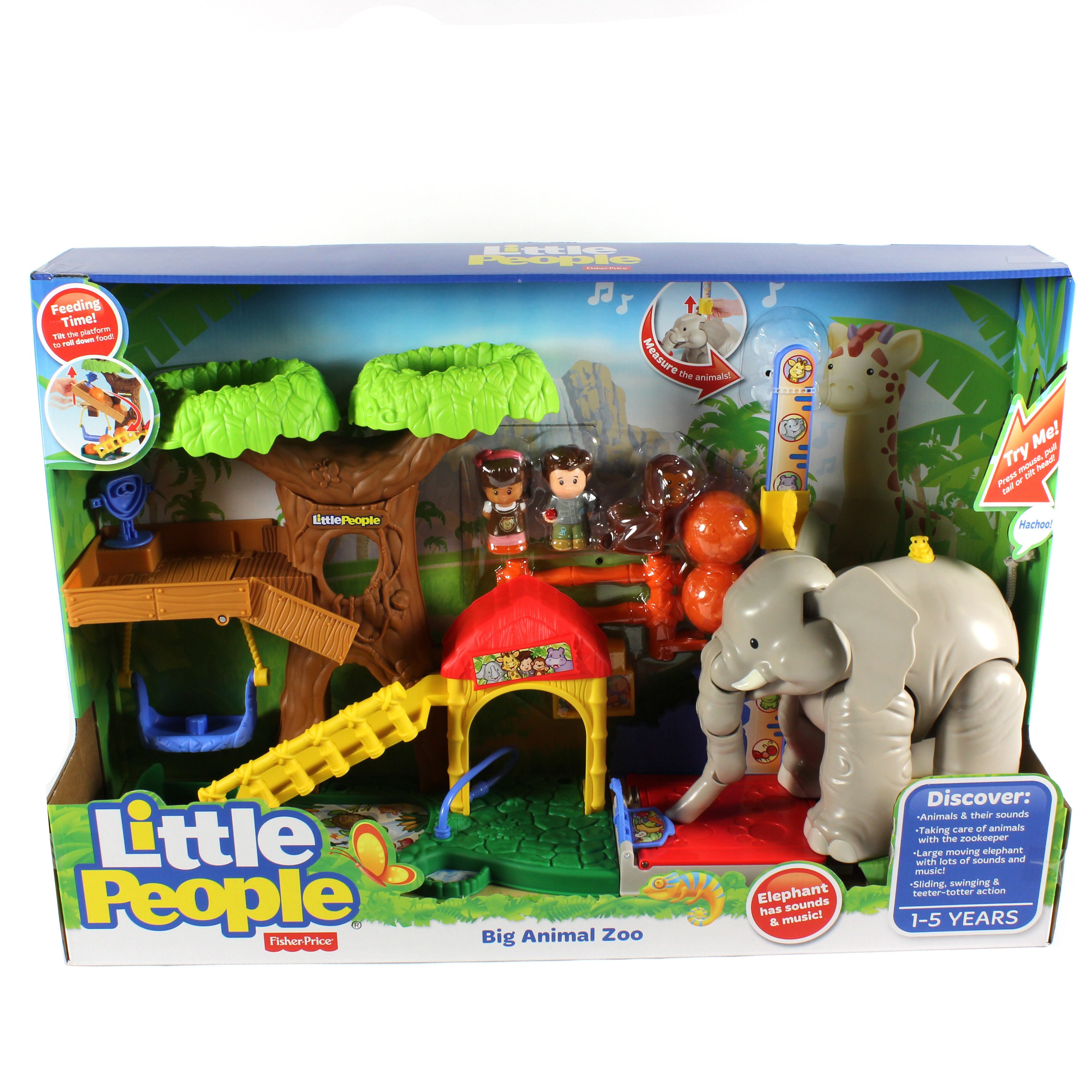 Fisher price deals zoo animals figures