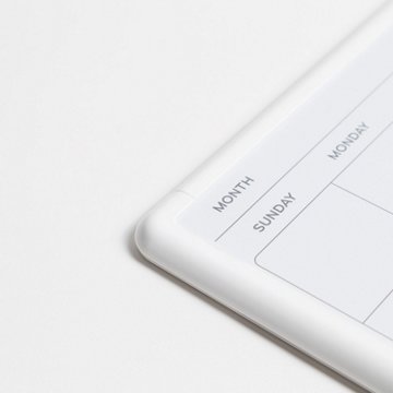 U Brands Contempo Magnetic Dry Erase Calendar Board, 11" x 14"