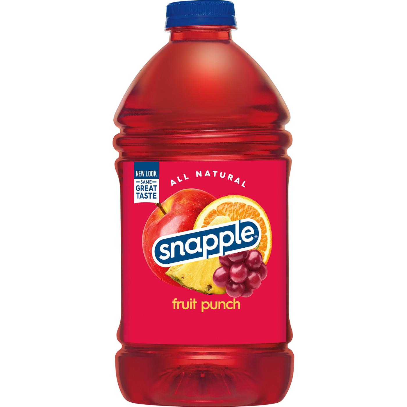 Snapple Fruit Punch; image 1 of 4