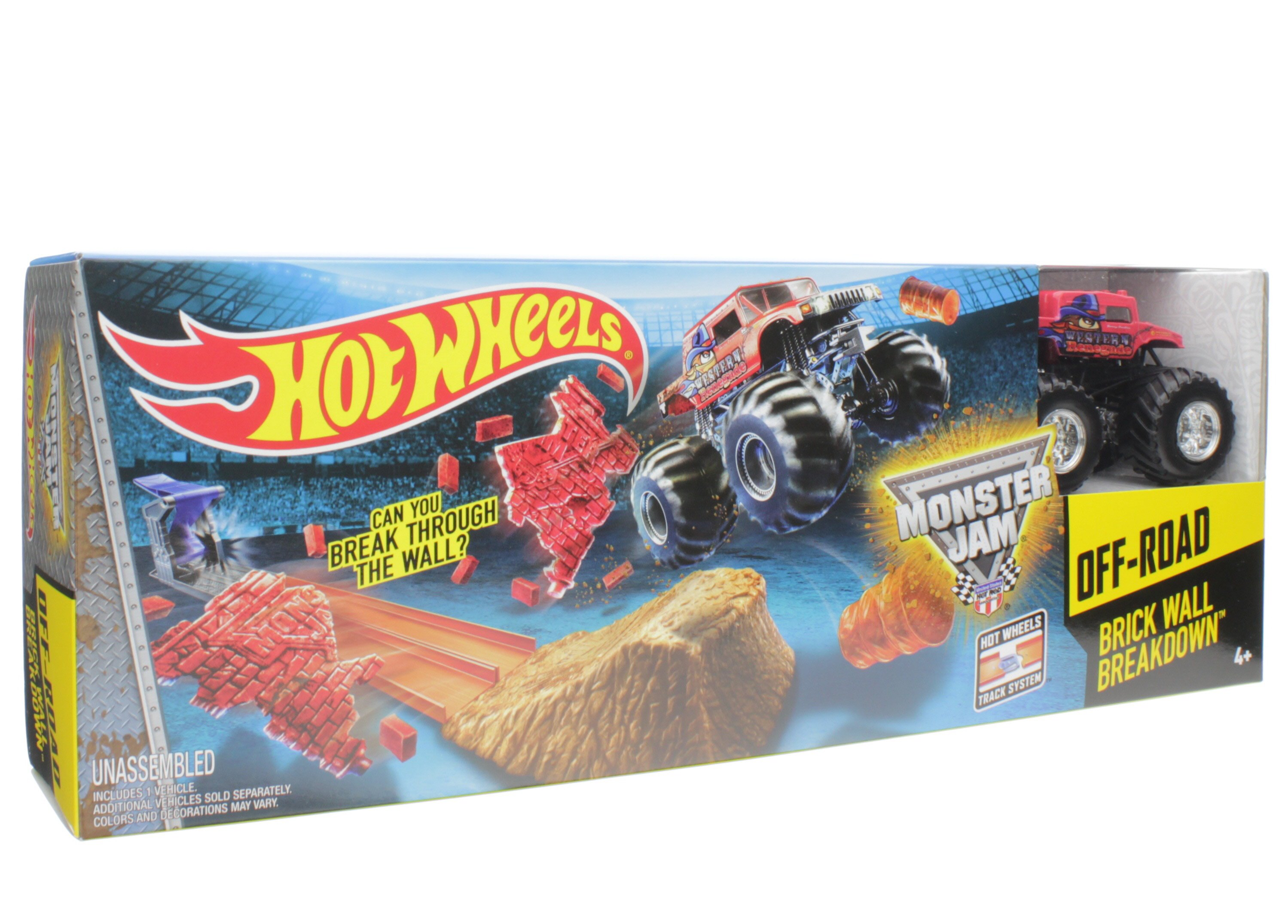 hot wheels monster truck track set