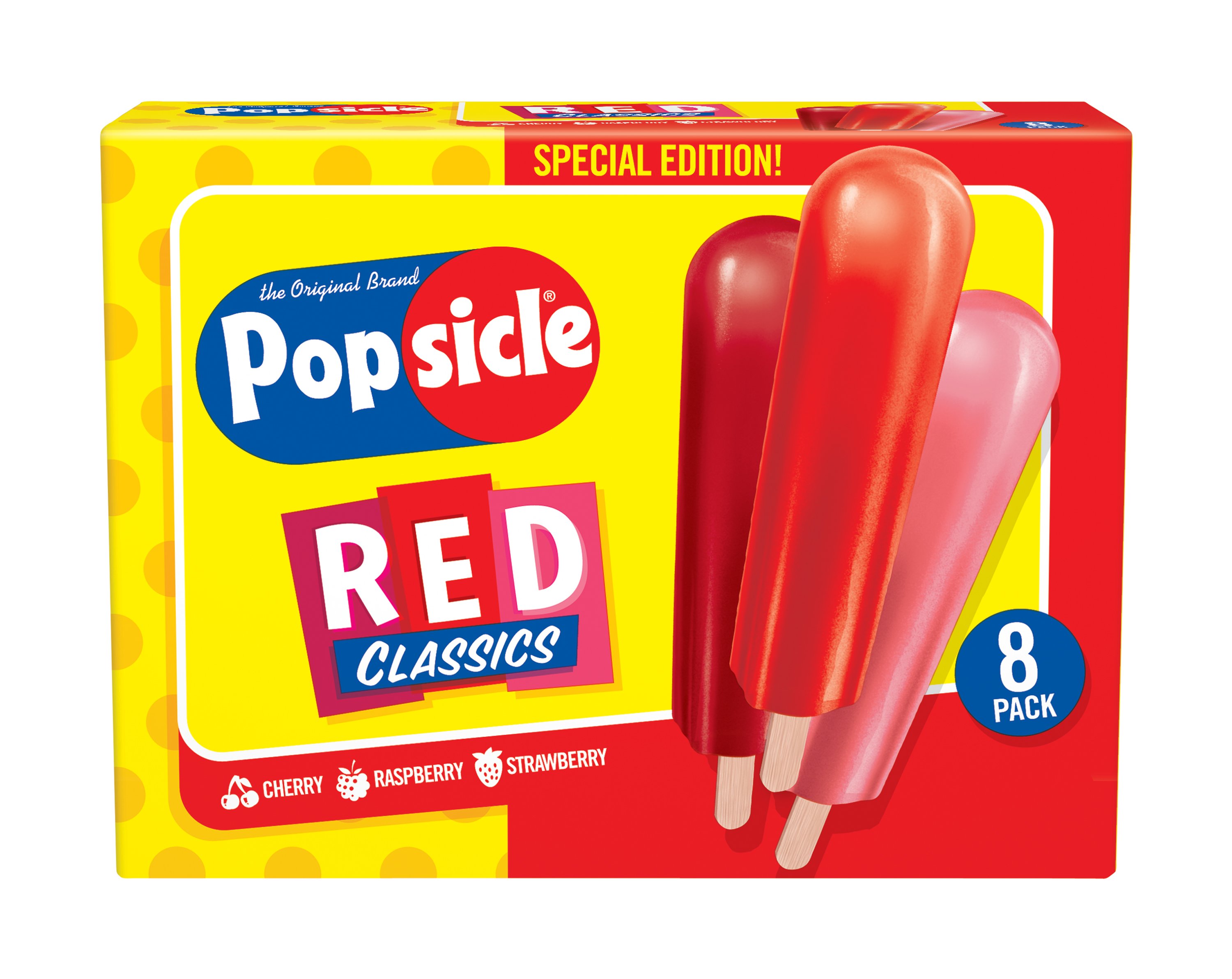Popsicle Red Classics Shop Bars & Pops at HEB