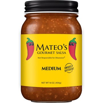 Mateo's Medium Gourmet Salsa, 16 oz