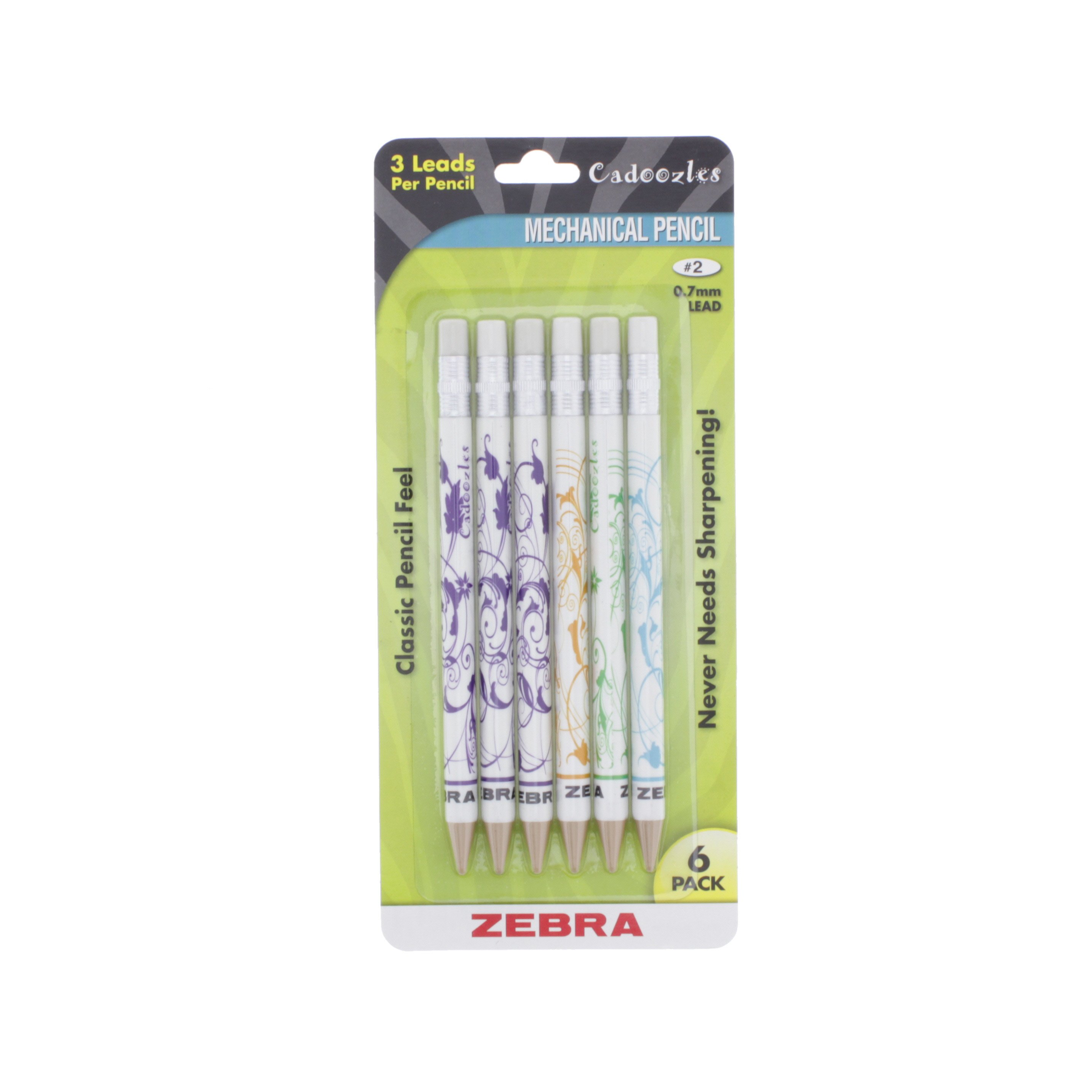Zebra Cadoozles Daisies Mechanical Pencil Shop Pencils at HEB