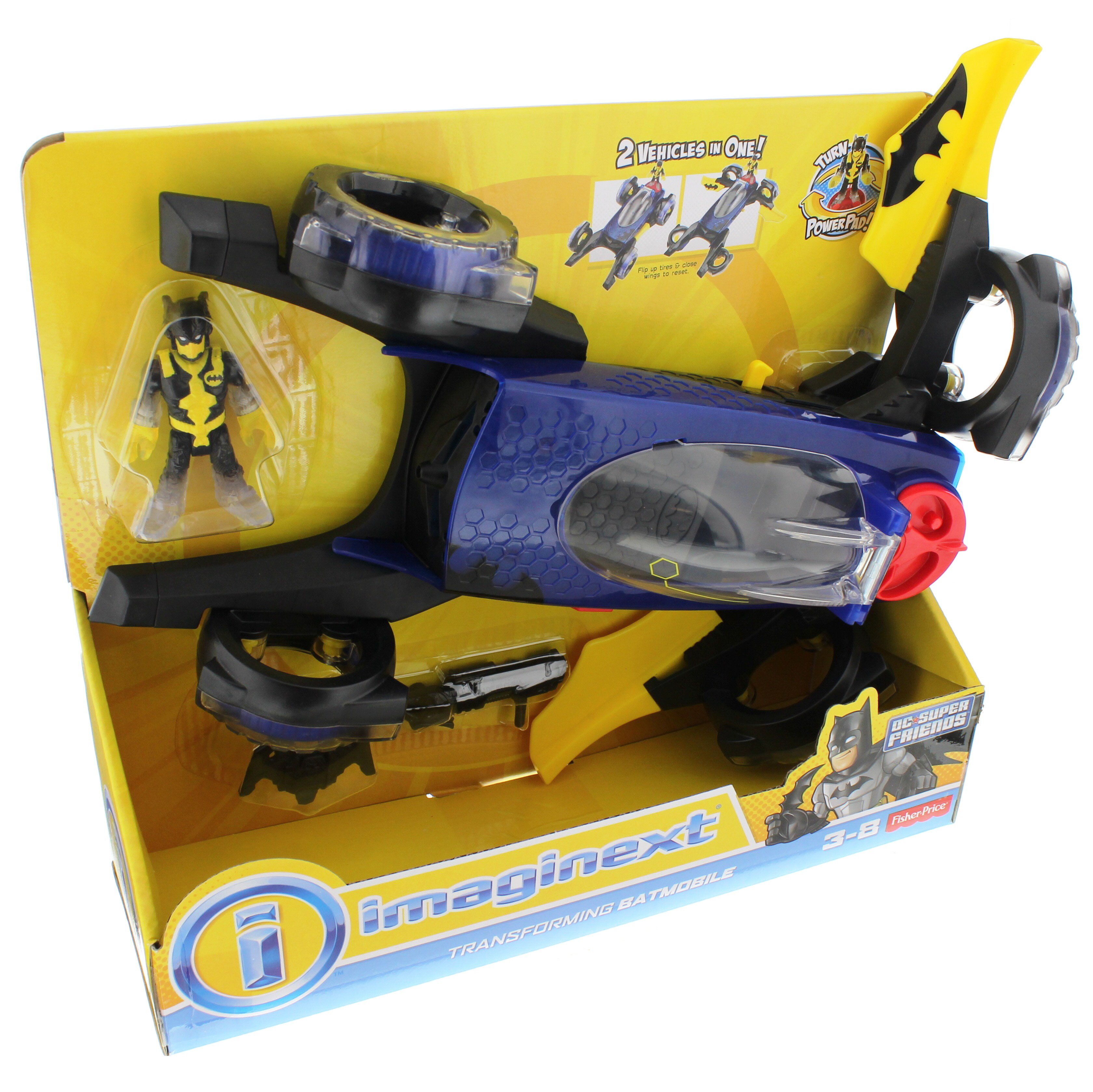 imaginext batmobile transforming