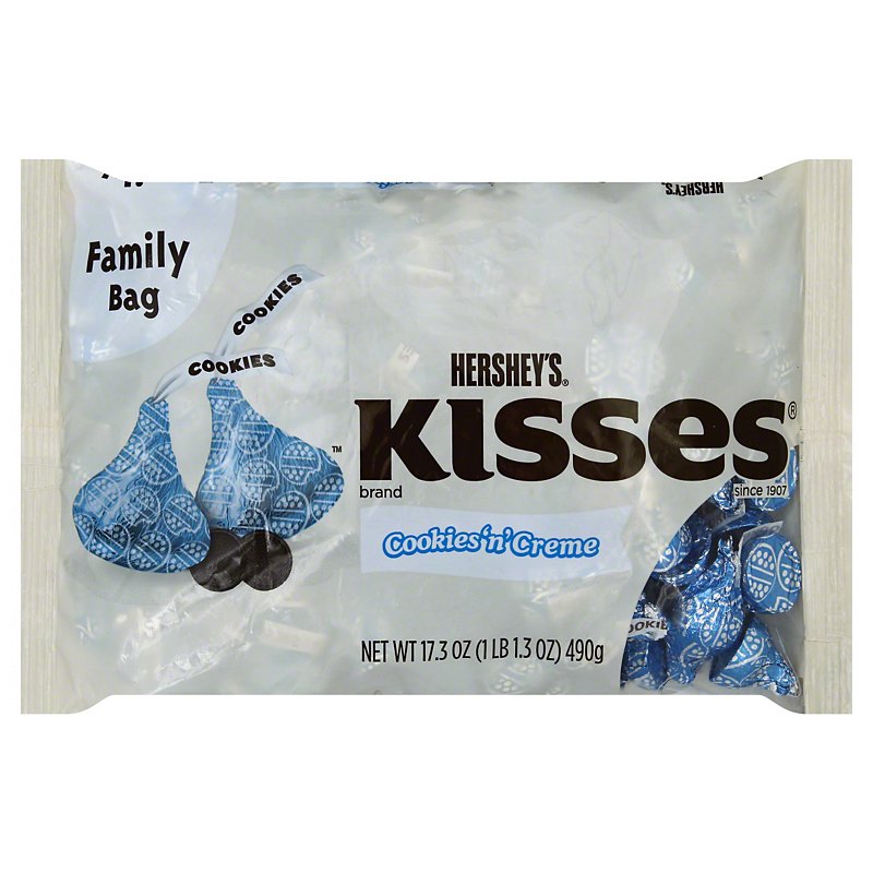 Hershey's Kisses, Cookies 'n' Creme - Shop Snacks & Candy at ...