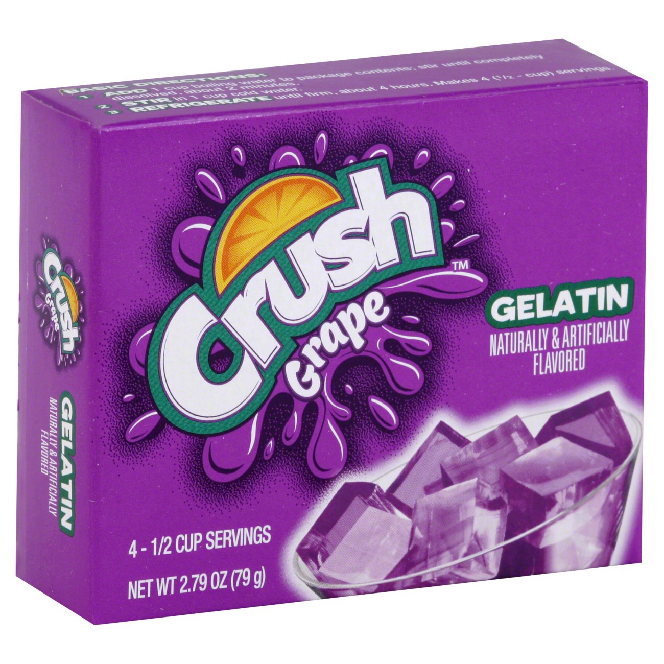 Crush Grape Gelatin Mix Shop Pudding & Gelatin Mix at HEB