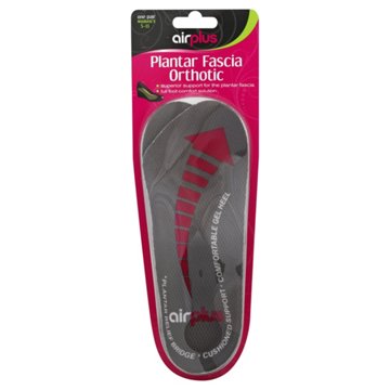 Airplus Plantar Fasciitis Orthotic Insole Women's 5-11, 1.00 ea