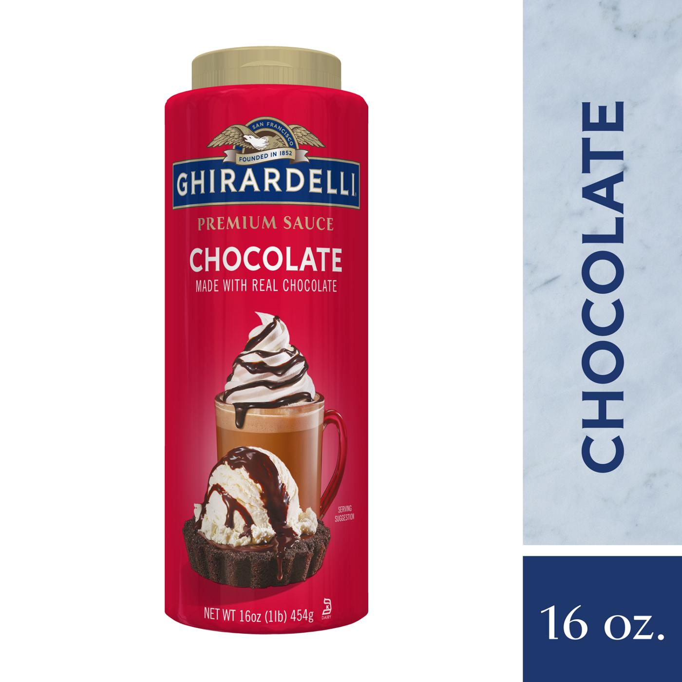 Ghirardelli Premium Chocolate Sauce; image 6 of 7