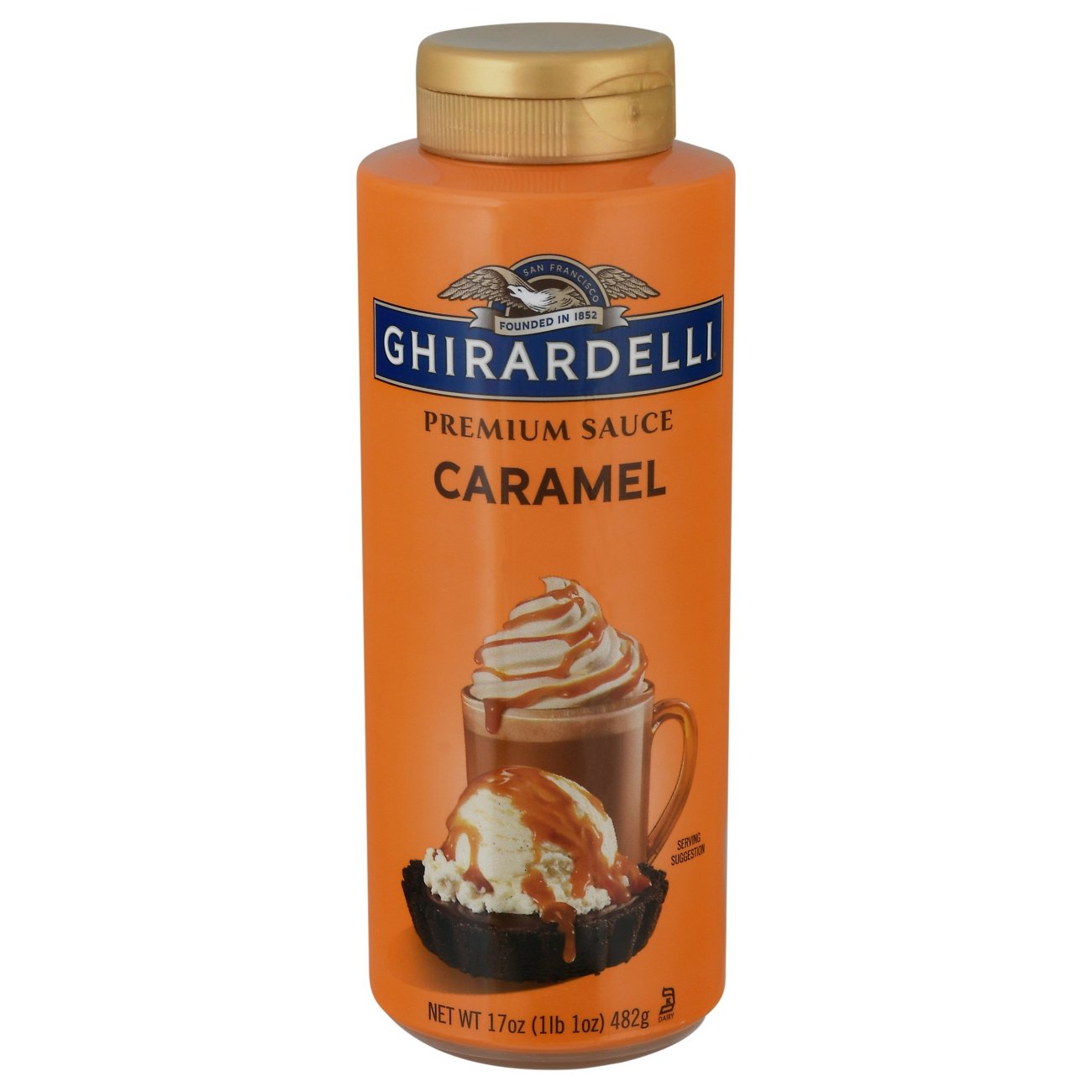 Ghirardelli Premium Caramel Sauce Shop Sundae toppings at HEB