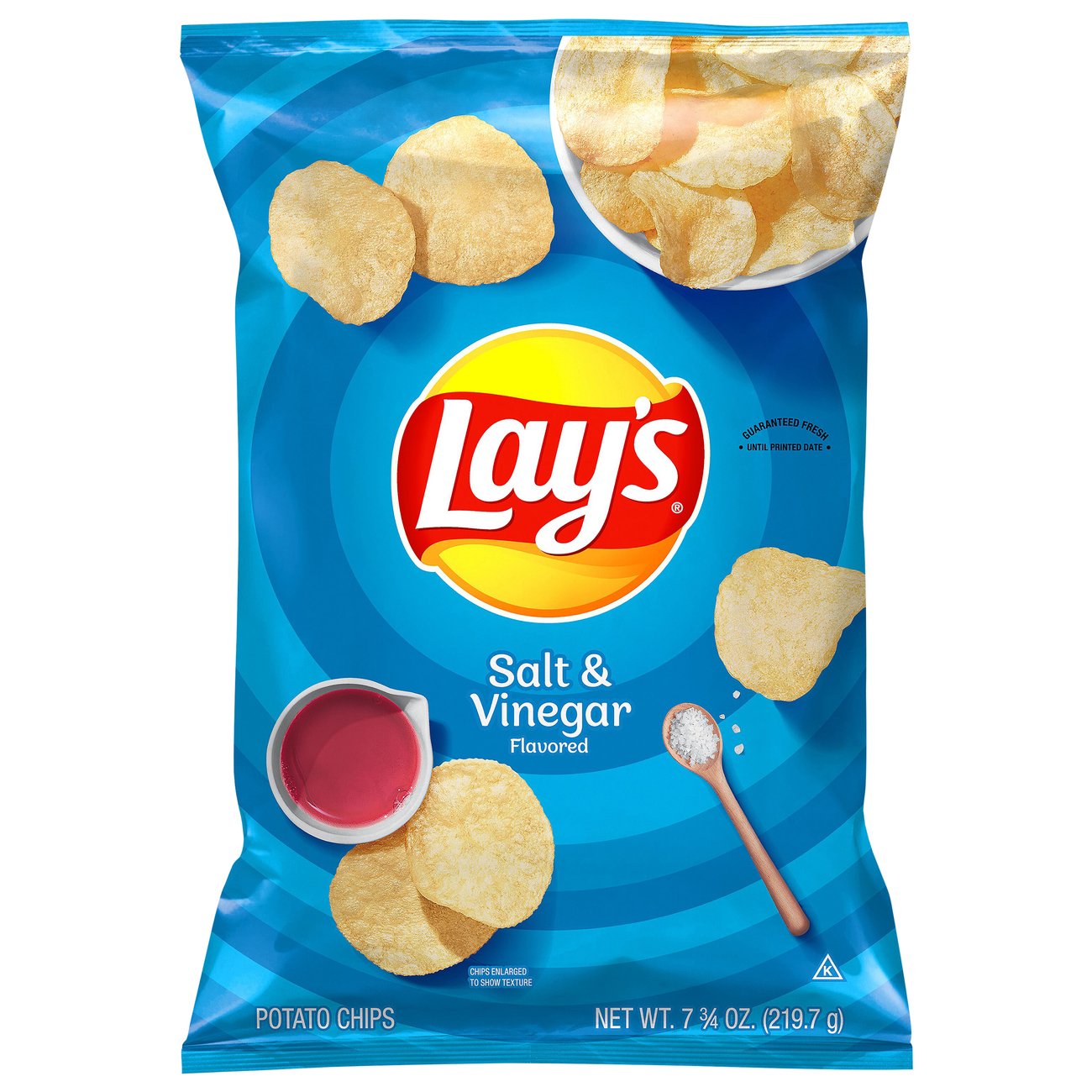 Lay's Salt & Vinegar Potato Chips - Shop Chips At H-E-B