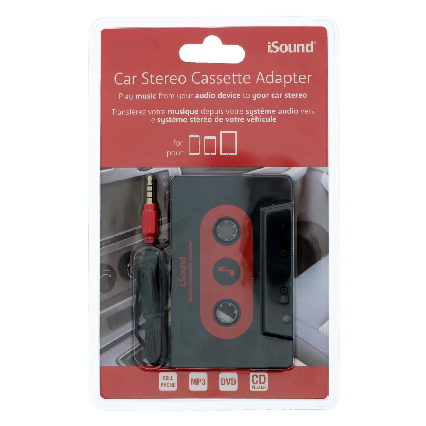 iSound Stereo Cassette Adapter; image 1 of 2