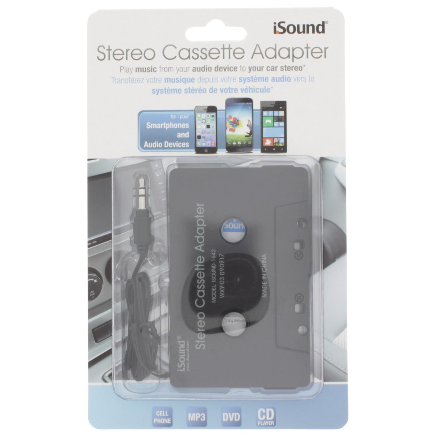 iSound Stereo Cassette Adapter; image 2 of 2