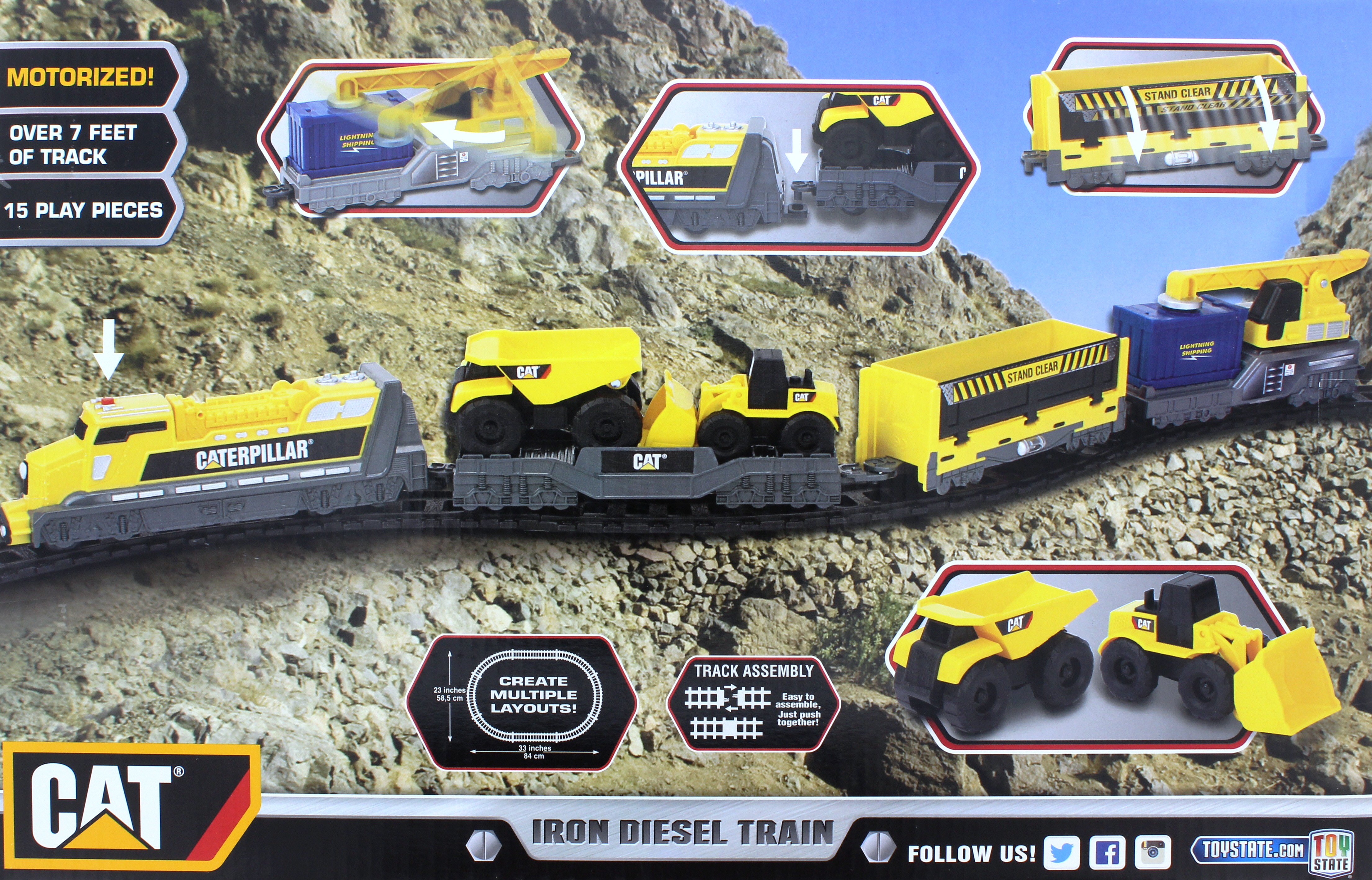 Toy state best sale caterpillar train