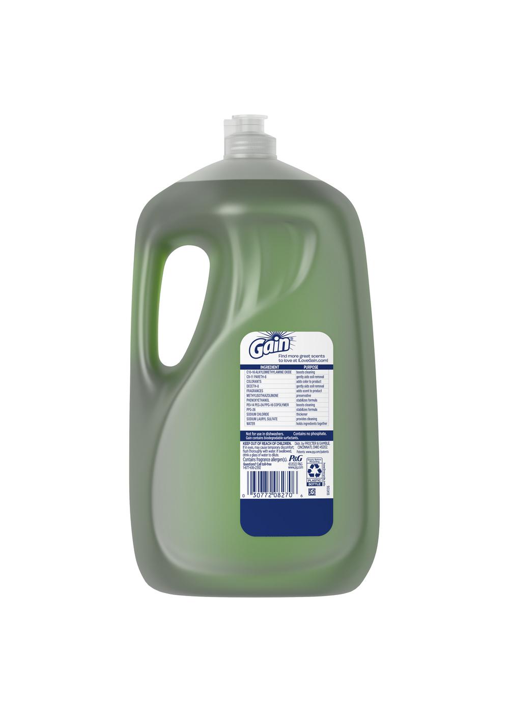 Gain Ultra Original Scent Dish Soap; image 2 of 2