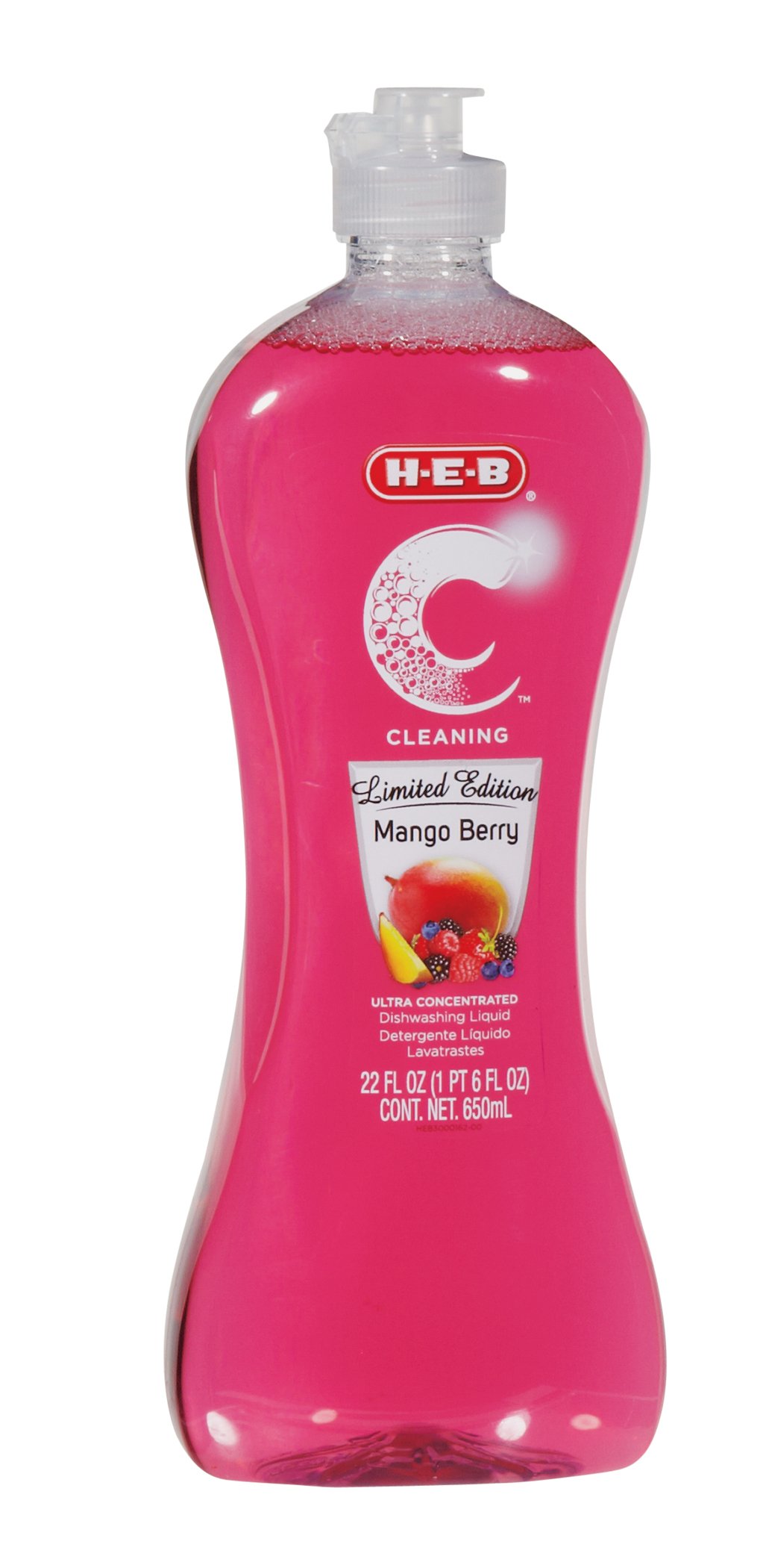 HEB Liquid Dish Soap, Mango Berry Shop Dish soap & detergent at HEB