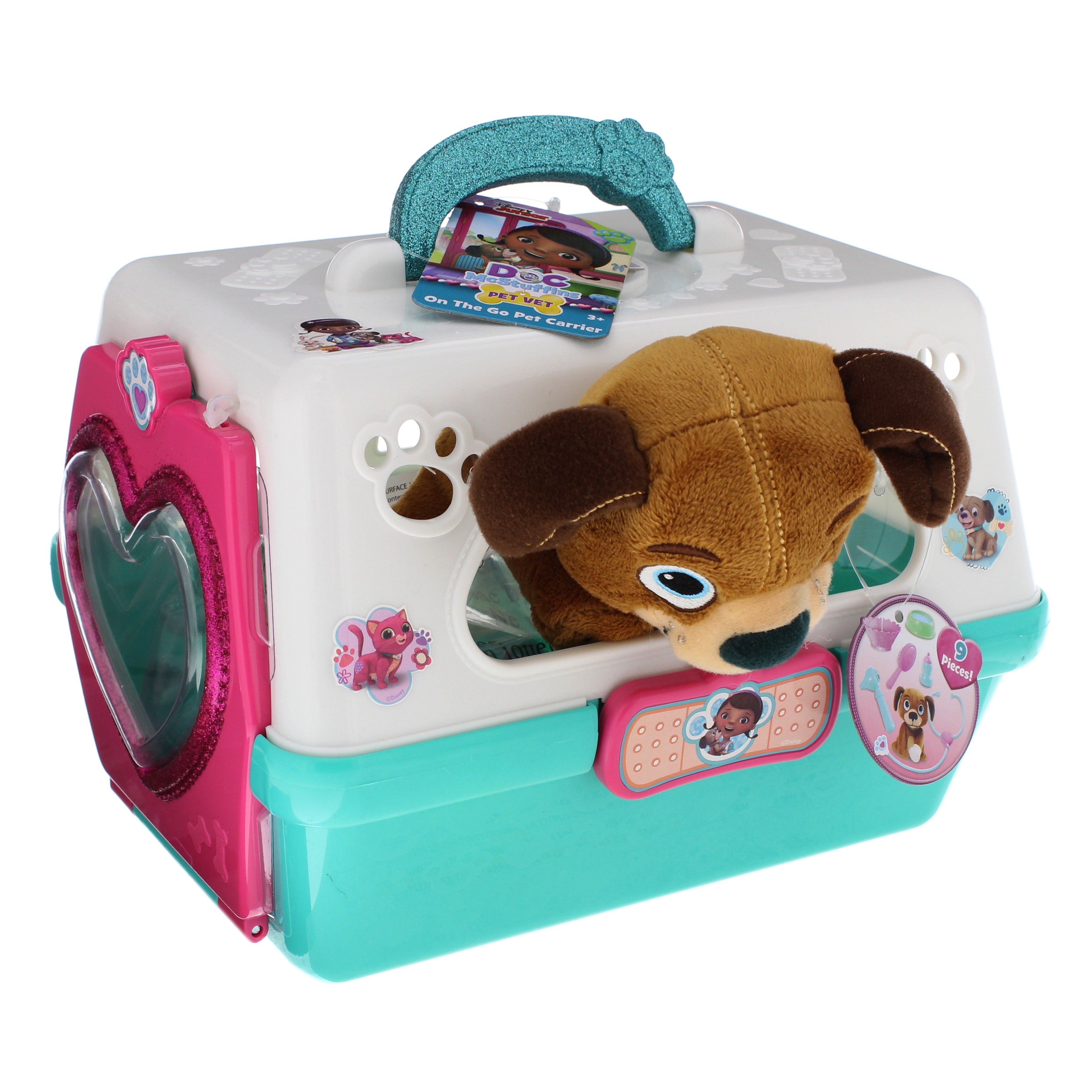 doc mcstuffins pet vet on the go pet carrier