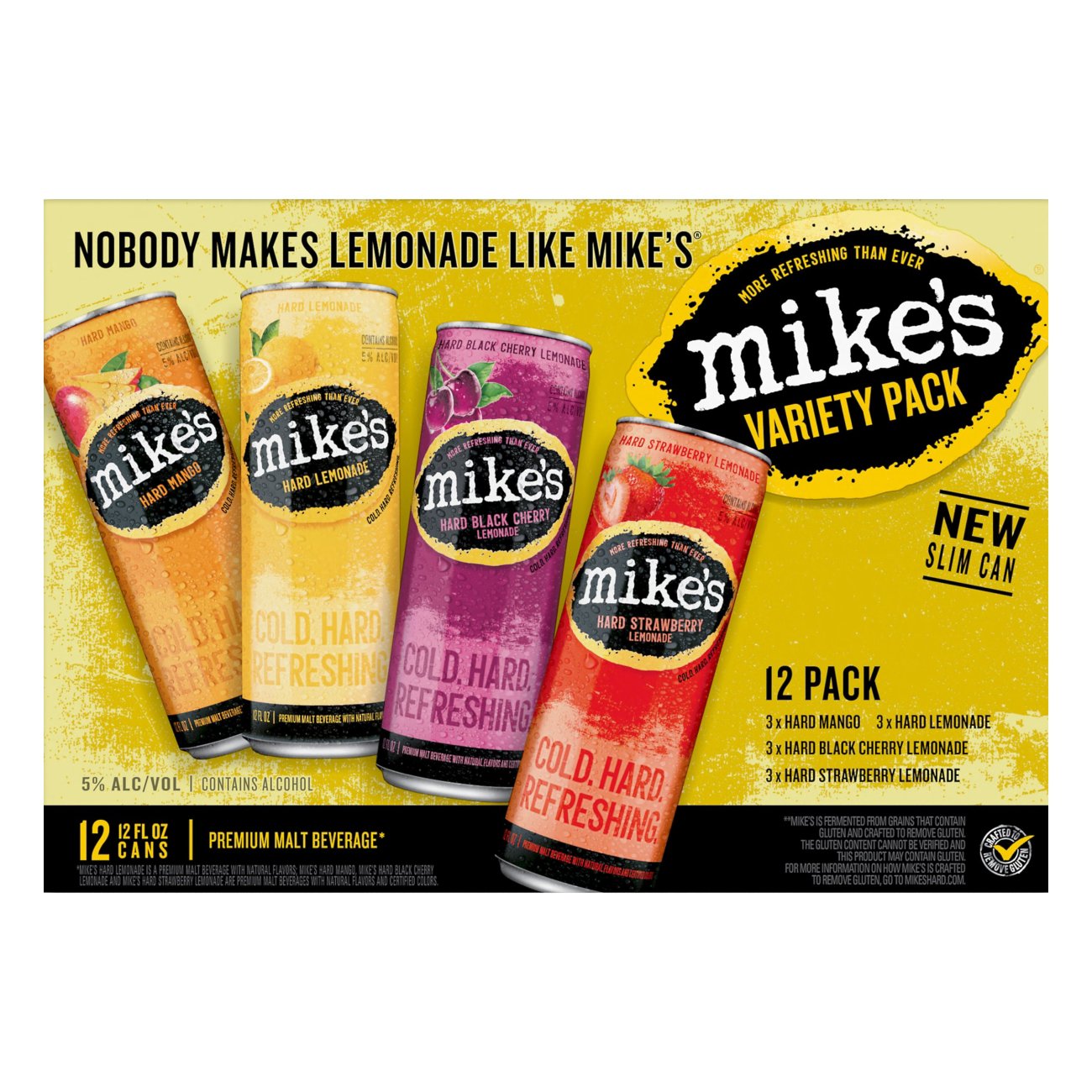 Mike's Hard Variety Pack 12 oz Cans - Shop Malt Beverages & Coolers at