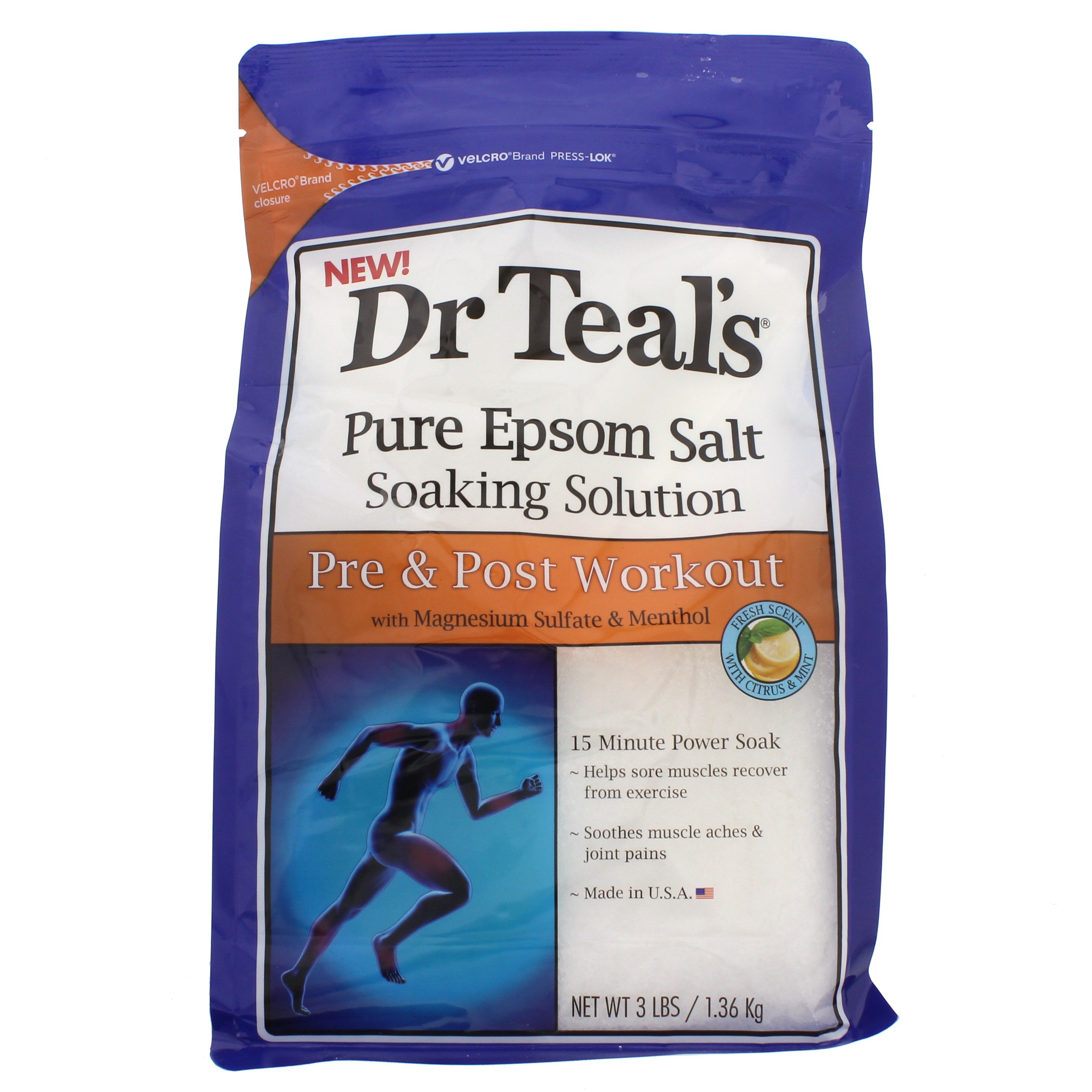 Dr Teal�s Pre &amp; Post Workout Soaking Solution Shop