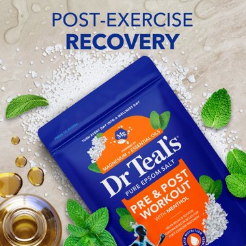 Dr Teal's Pre & Post Workout Soaking Solution, 3 lb