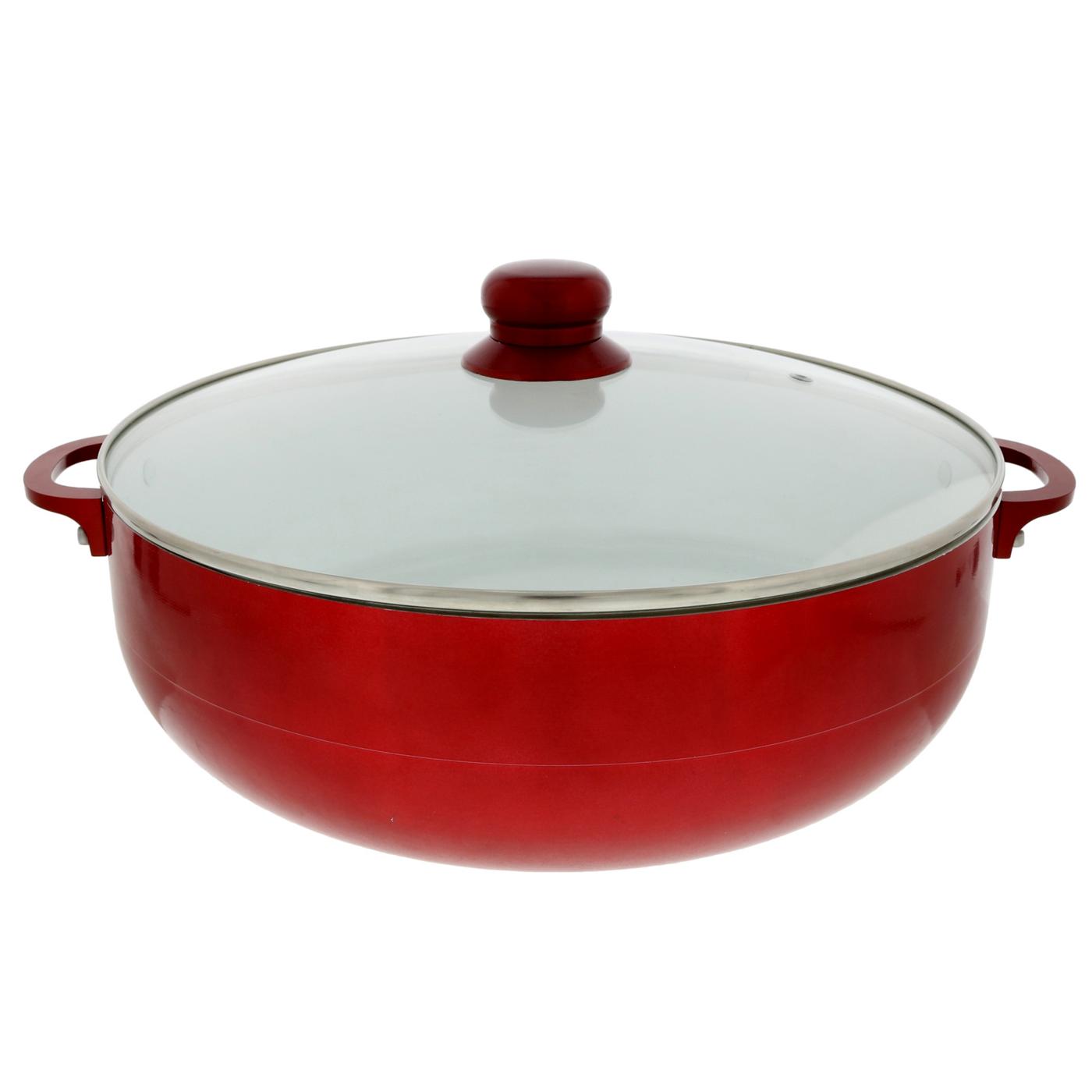 chefstyle Ceramic Nonstick Cauldron with Glass Lid; image 2 of 2