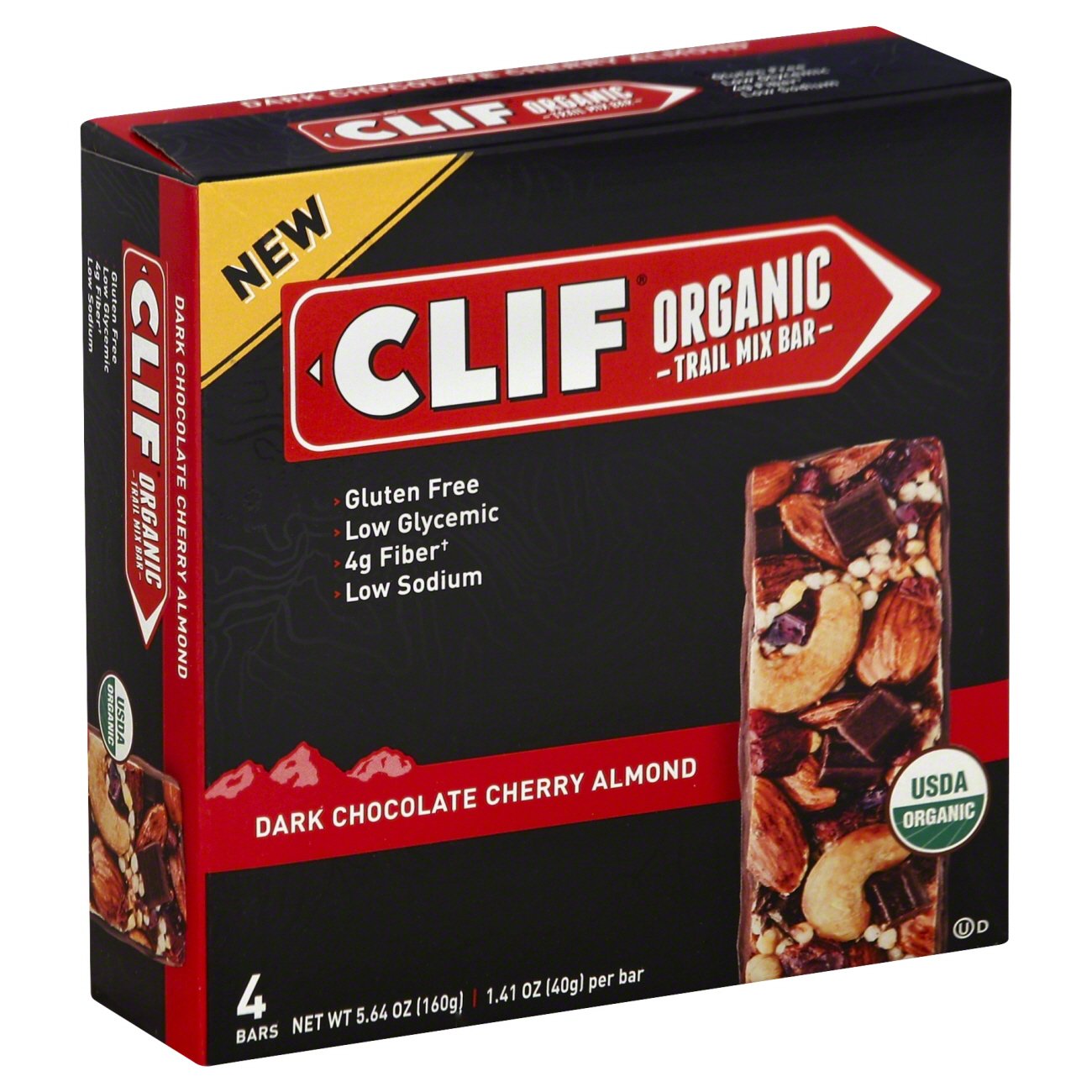Clif Organic Trail Mix Bar Dark Chocolate Cherry Almond Bar Shop