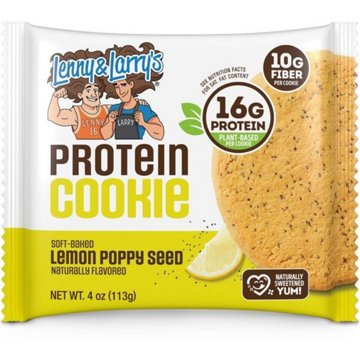 Lenny & Larry's The Complete Cookie - 16g Protein Lemon Poppy Seed