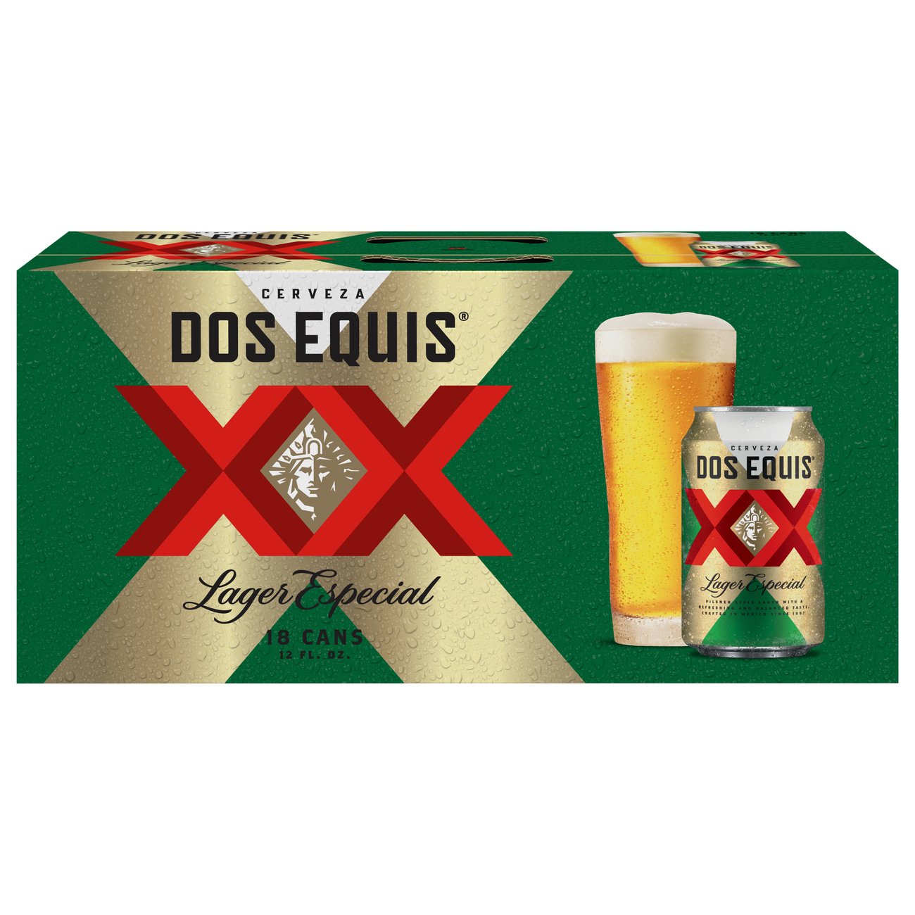 Dos Equis Lager Especial Beer Oz Cans Shop Beer At H E B