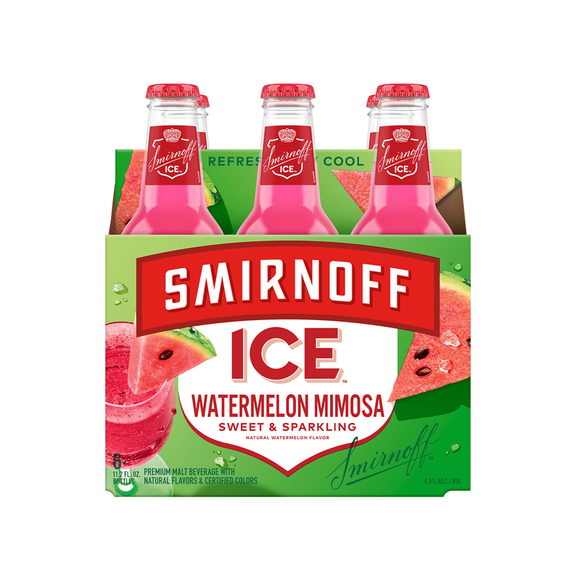 Smirnoff Ice Watermelon Mimosa Shop Malt Beverages & Coolers at HEB
