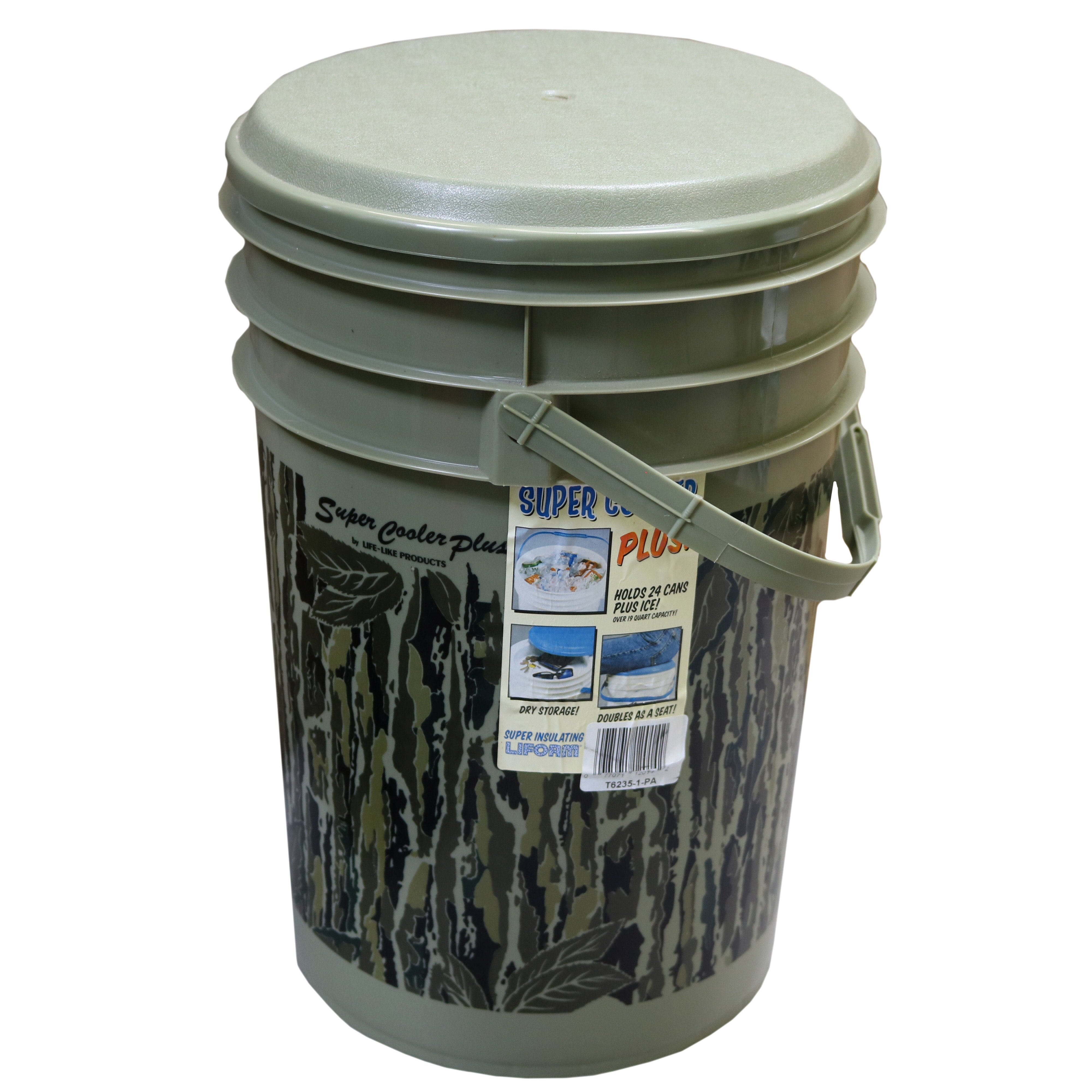 Lifoam Tree Bark Camo Bucket Cooler - Shop Coolers & Ice Packs at H-E-B