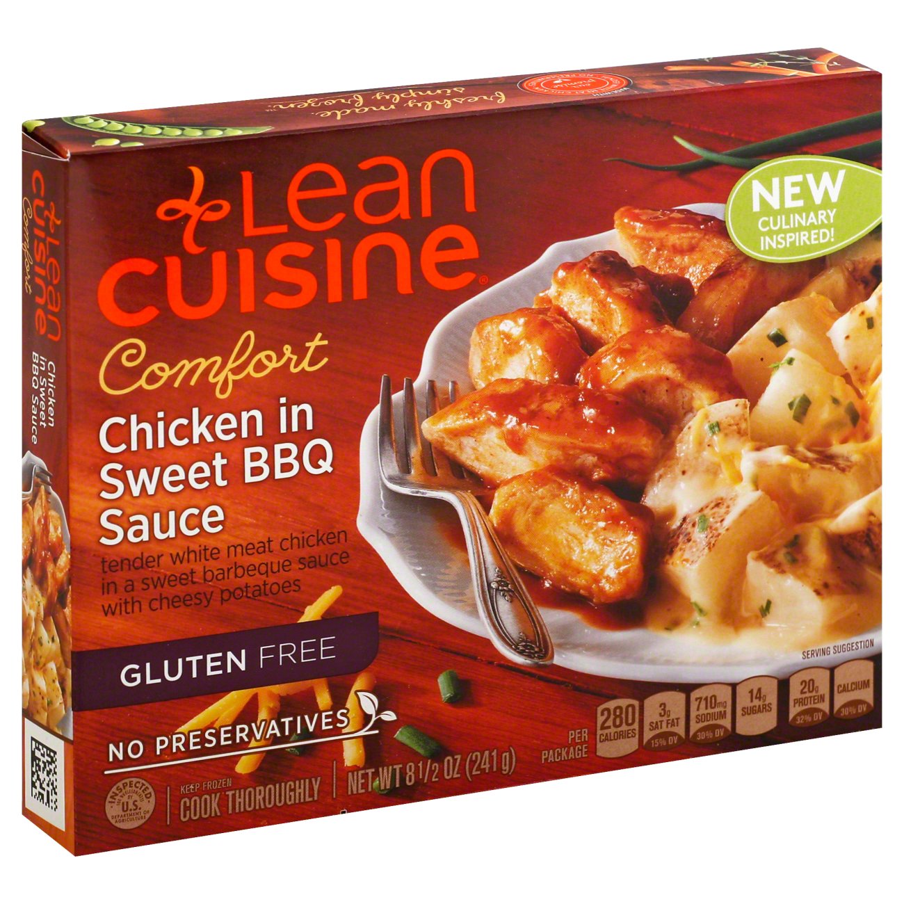 Lean Cuisine Comfort Chicken In Sweet BBQ Sauce Shop Entrees & Sides at HEB