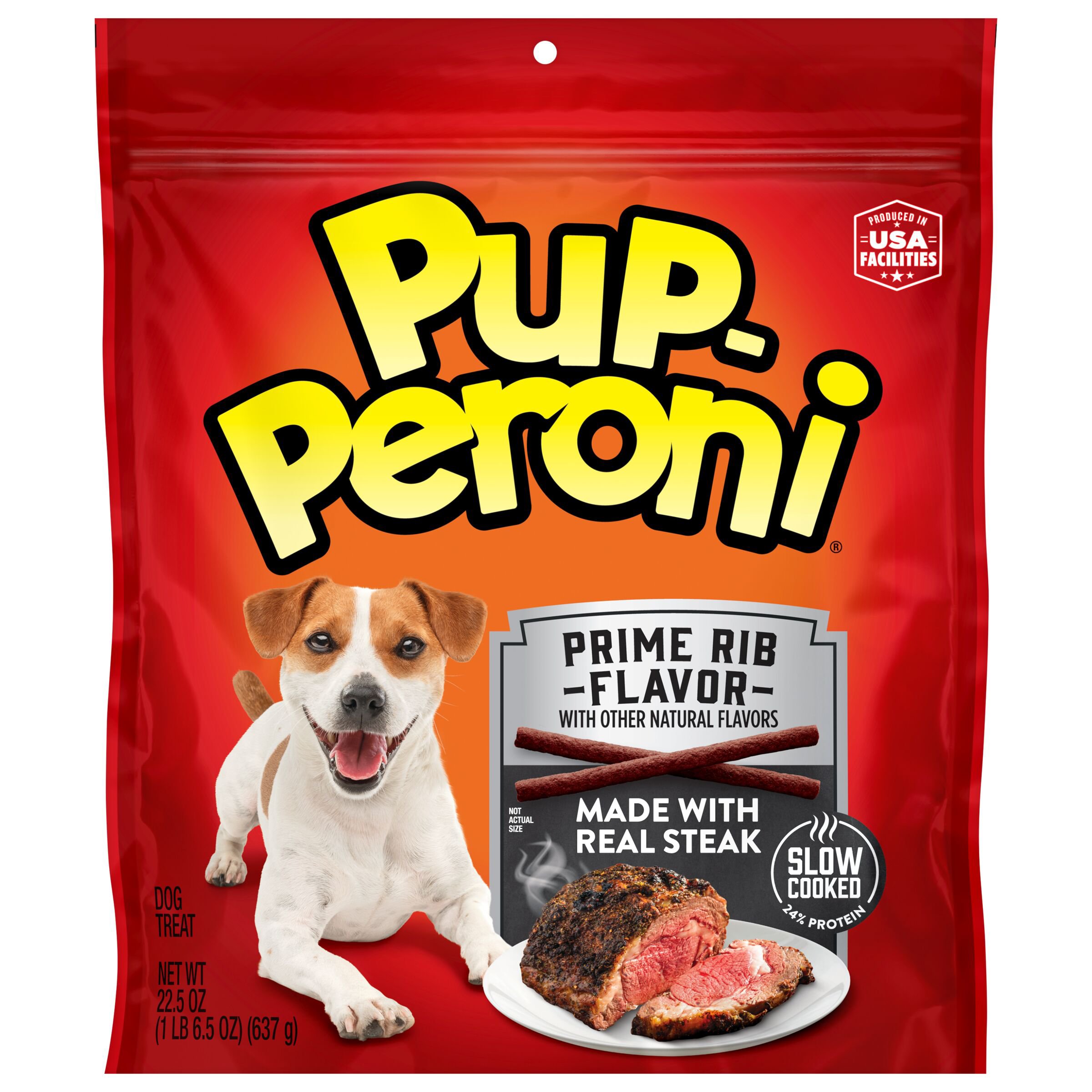 PupPeroni Prime Rib Flavor Dog Treats Shop Dogs at HEB