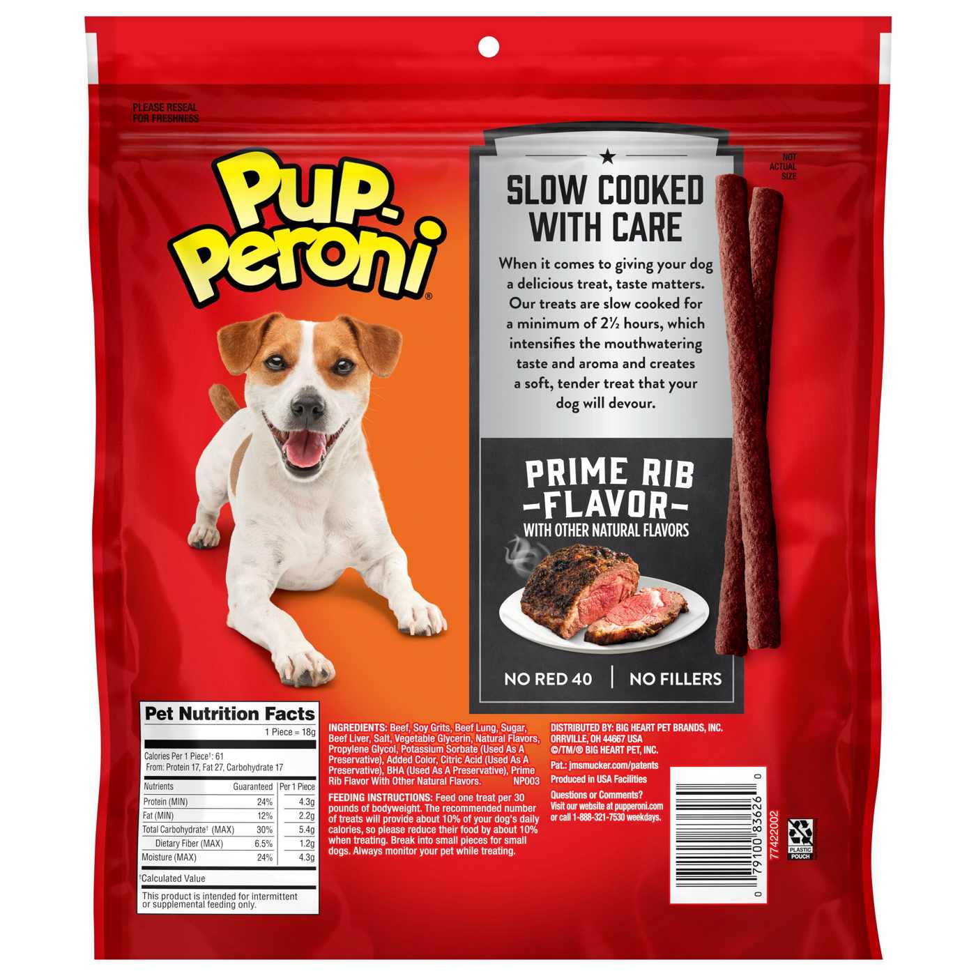 Pup-Peroni Prime Rib Flavor Dog Treats; image 4 of 6