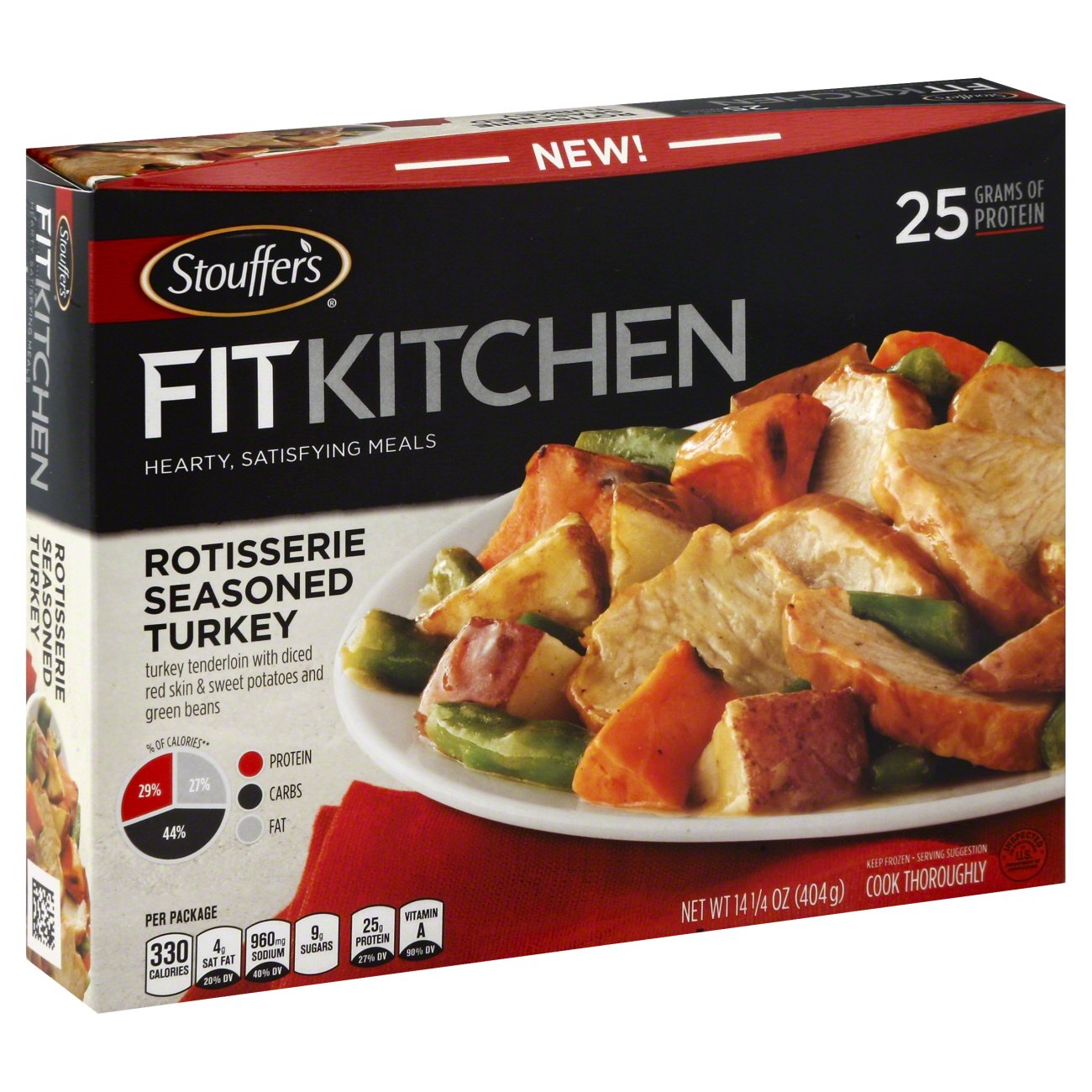 Stouffer S Fit Kitchen Rotisserie Seasoned Turkey Shop Meals Sides   001887854