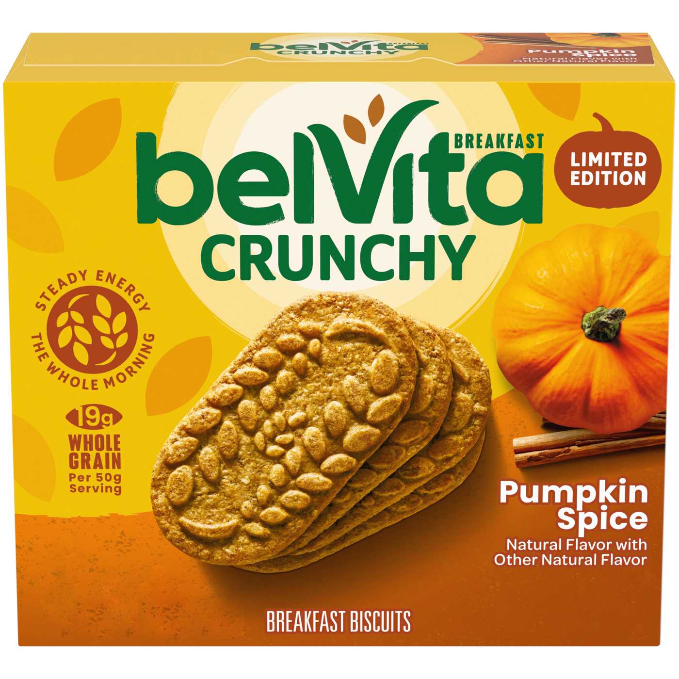 Belvita Pumpkin Spice Breakfast Biscuits; image 1 of 10