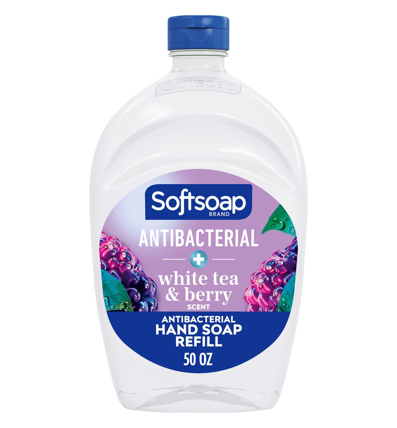 Softsoap Antibacterial Hand Soap Refill - White Tea & Berry; image 1 of 13