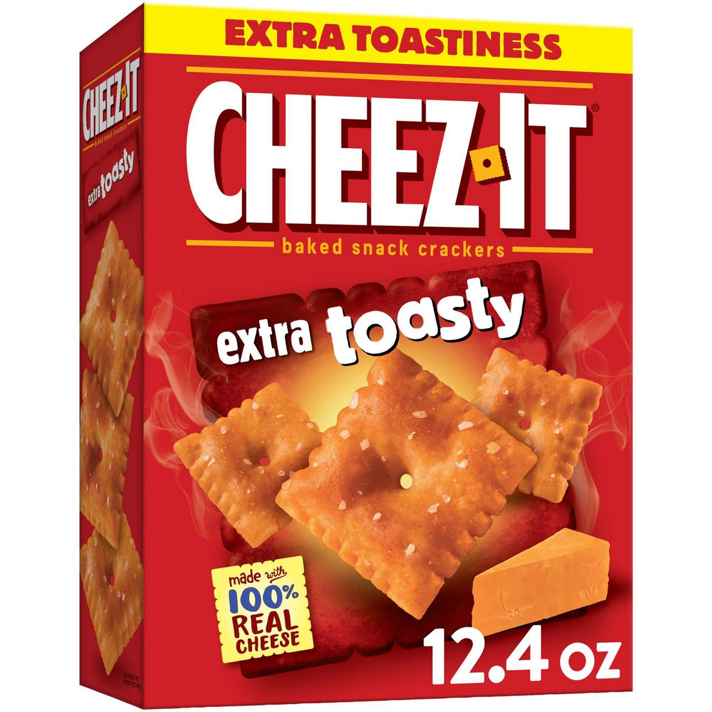 Cheez-It Extra Toasty Cheese Crackers; image 3 of 6