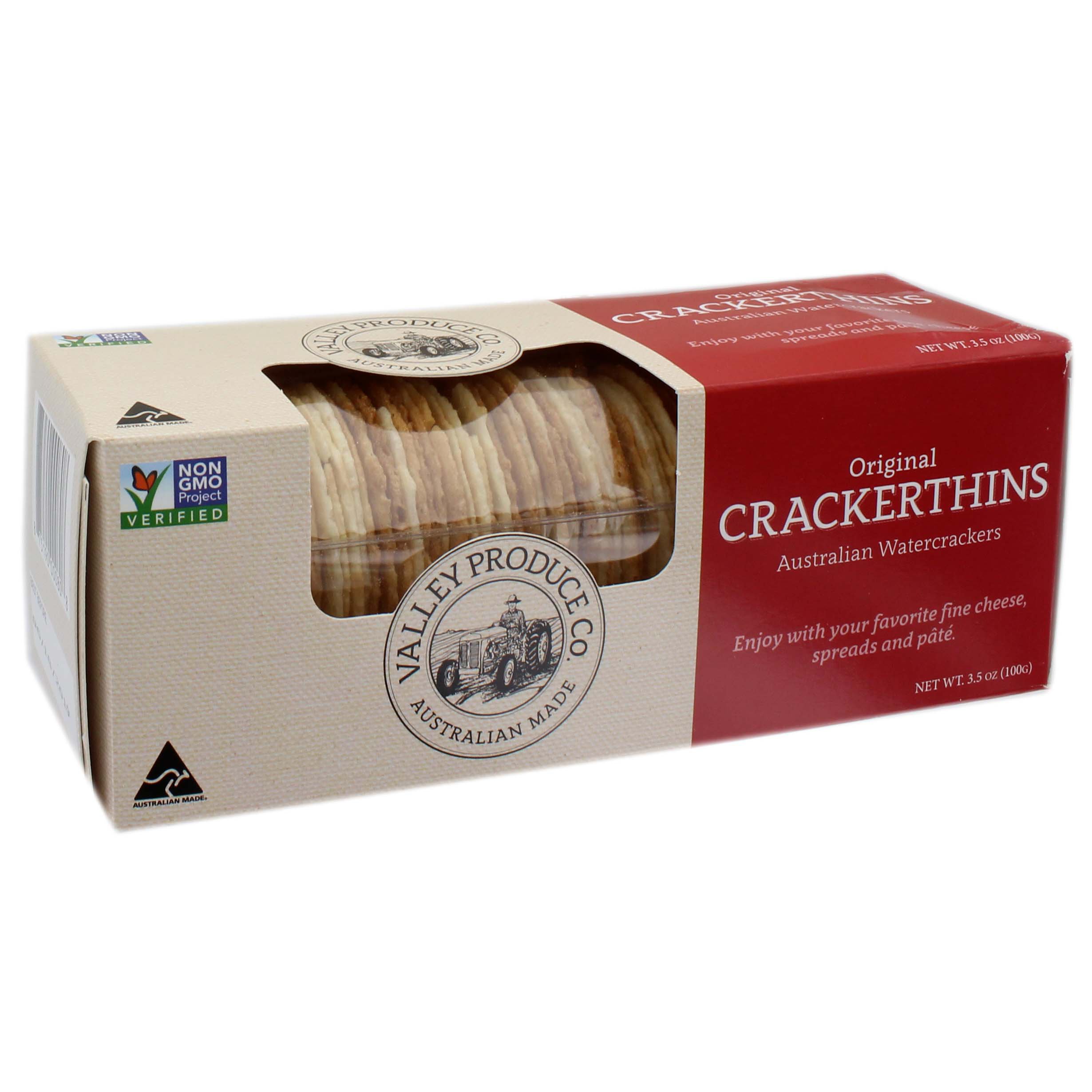 Valley Produce Company Crackerthins Original Shop Crackers
