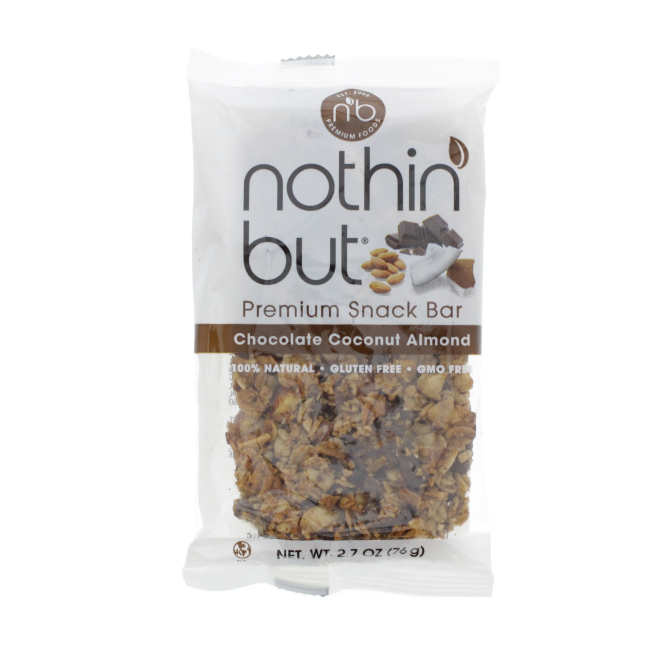Nothin' But Premium Snack Bar, Chocolate Coconut Almond Shop Granola