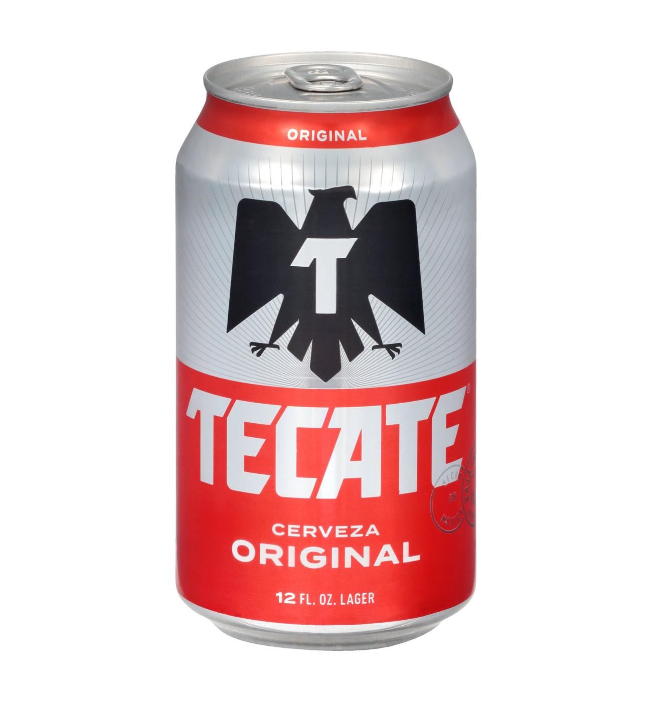 Tecate Beer 12 oz Cans; image 2 of 2