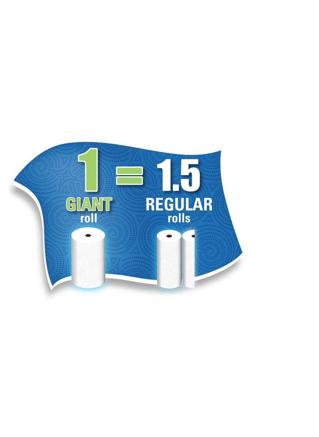 Sparkle Giant Print Paper Towels, Pick a Size; image 2 of 3