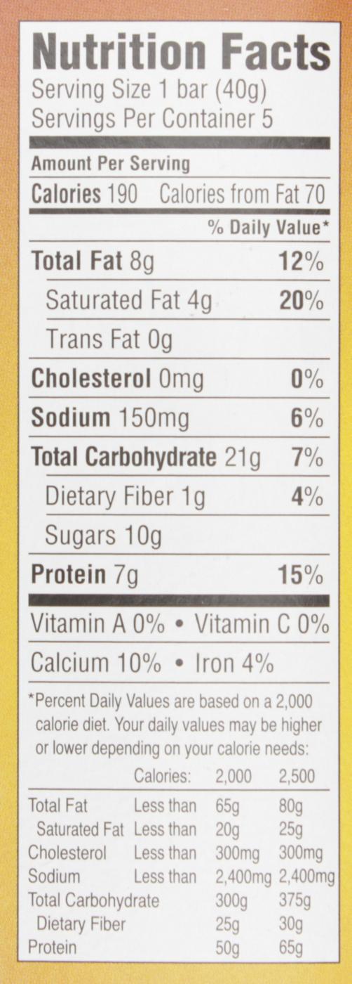 Jif Creamy Peanut Butter Granola Bars; image 2 of 2