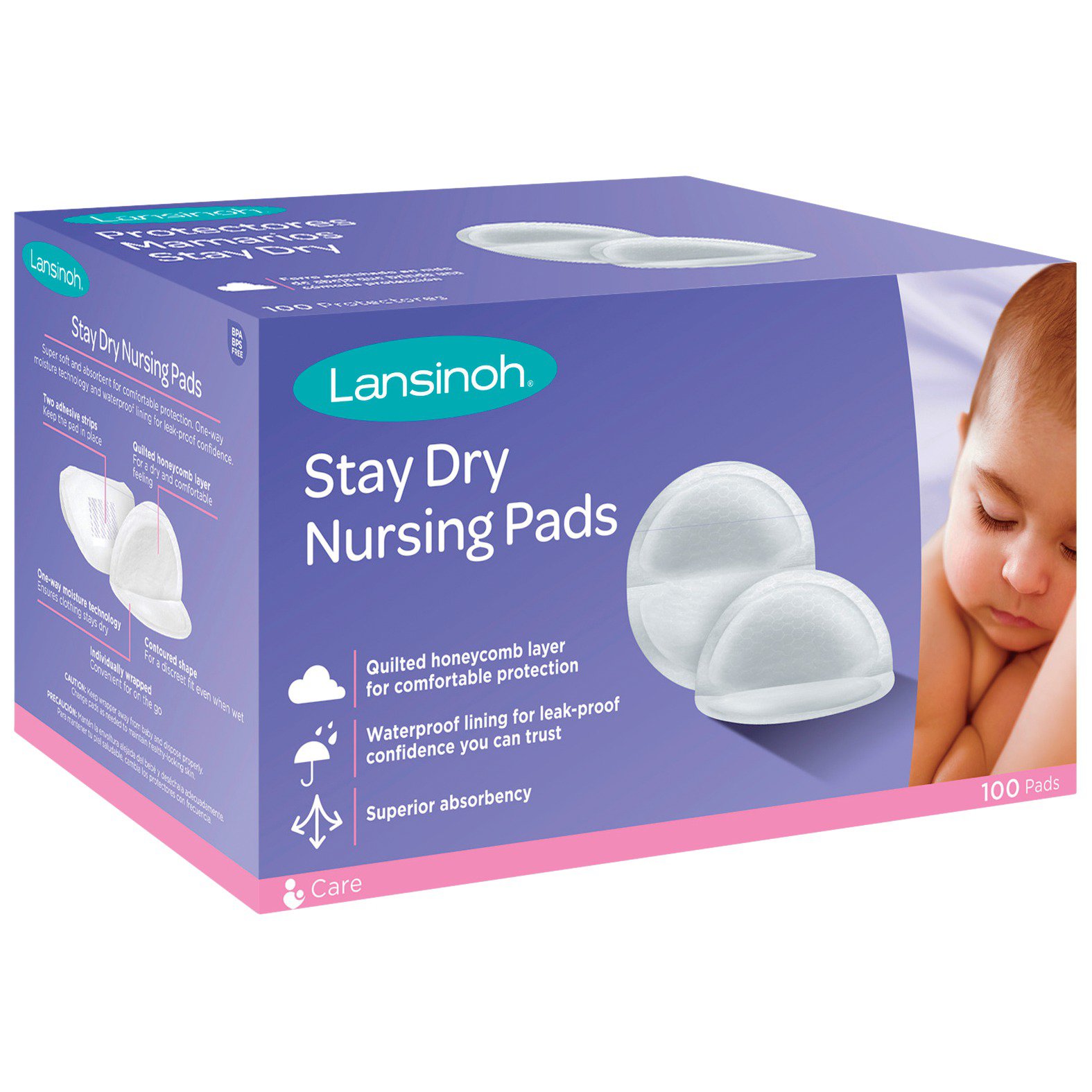 Lansinoh Stay Dry Nursing Pads - Shop Nursing Pads at H-E-B
