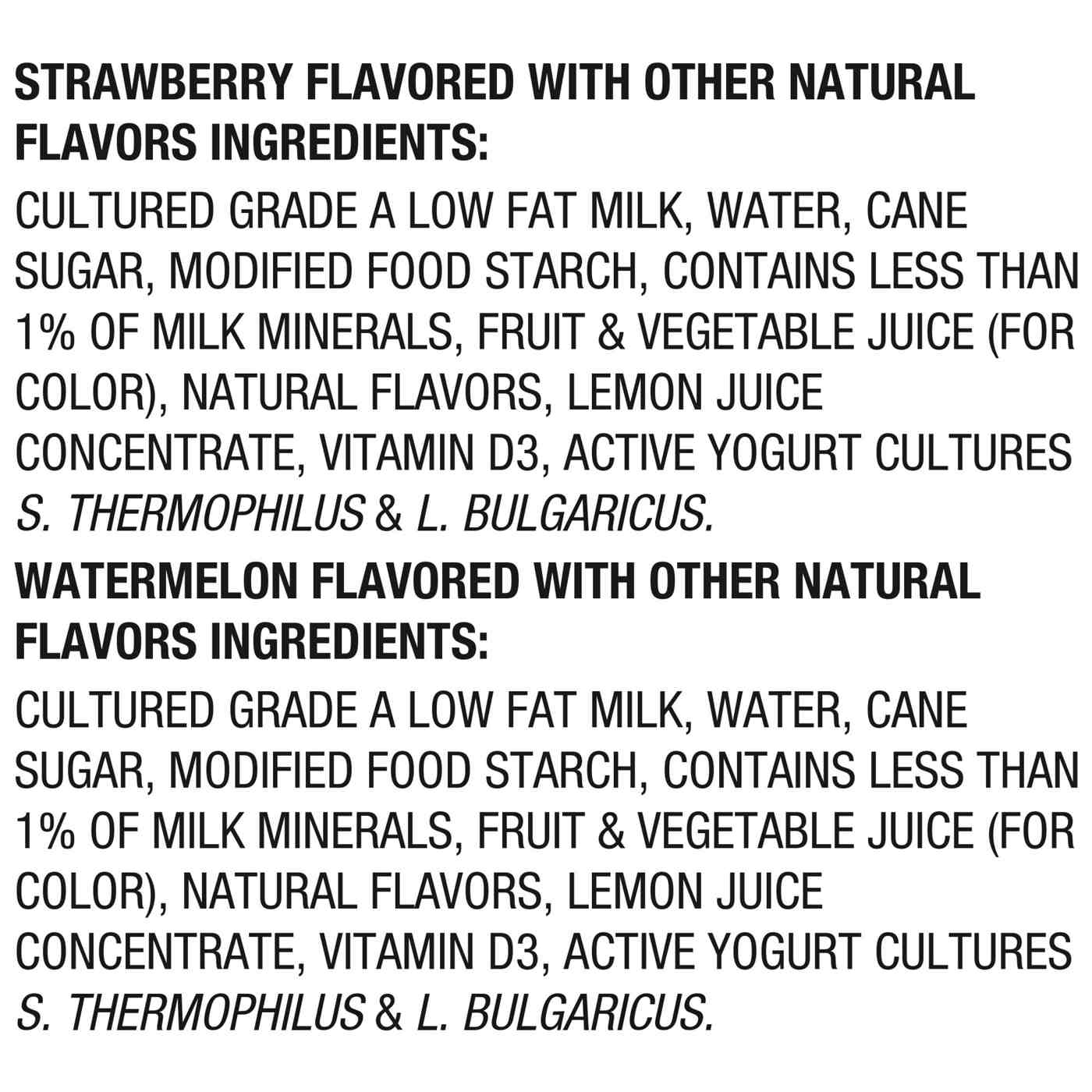 Danimals Smoothies 12 pk Bottles Variety Pack - Strawberry & Watermelon ; image 5 of 8
