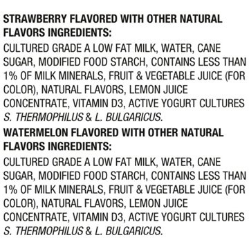 Danimals Smoothies 12 pk Bottles Variety Pack - Strawberry & Watermelon , 3.1 oz