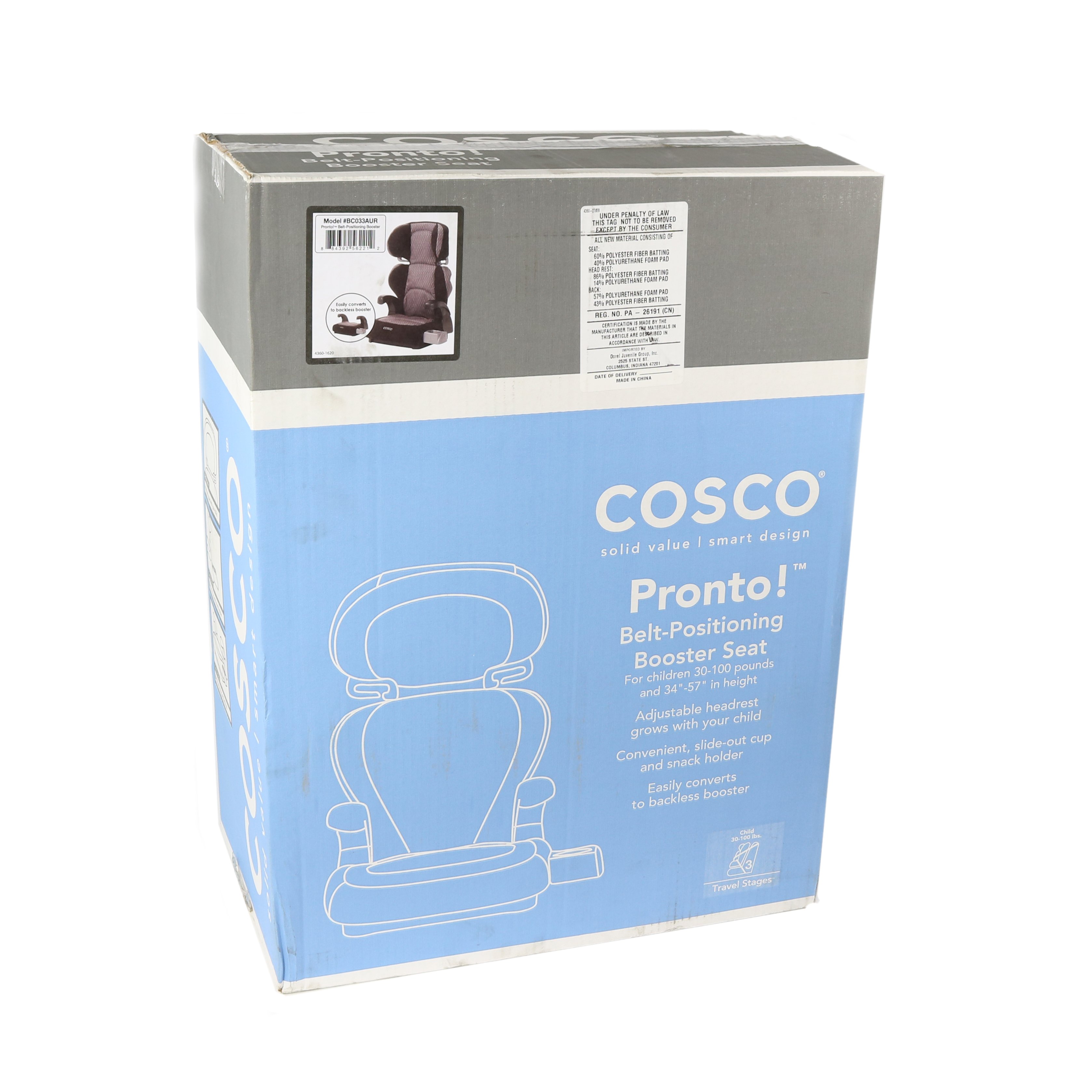 cosco pronto booster seat