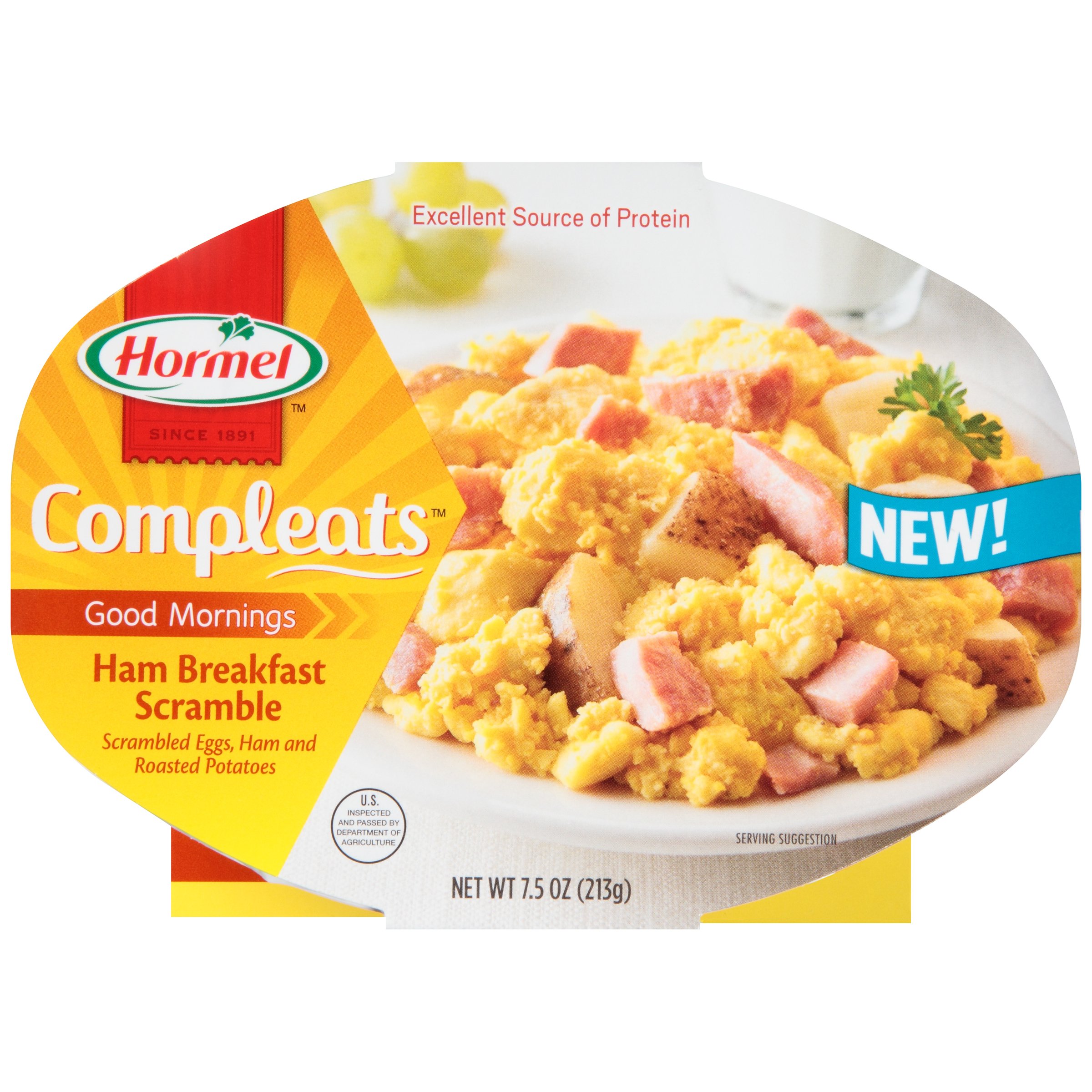Hormel Compleats Good Morning Ham Breakfast Scramble Shop Pantry meals at HEB