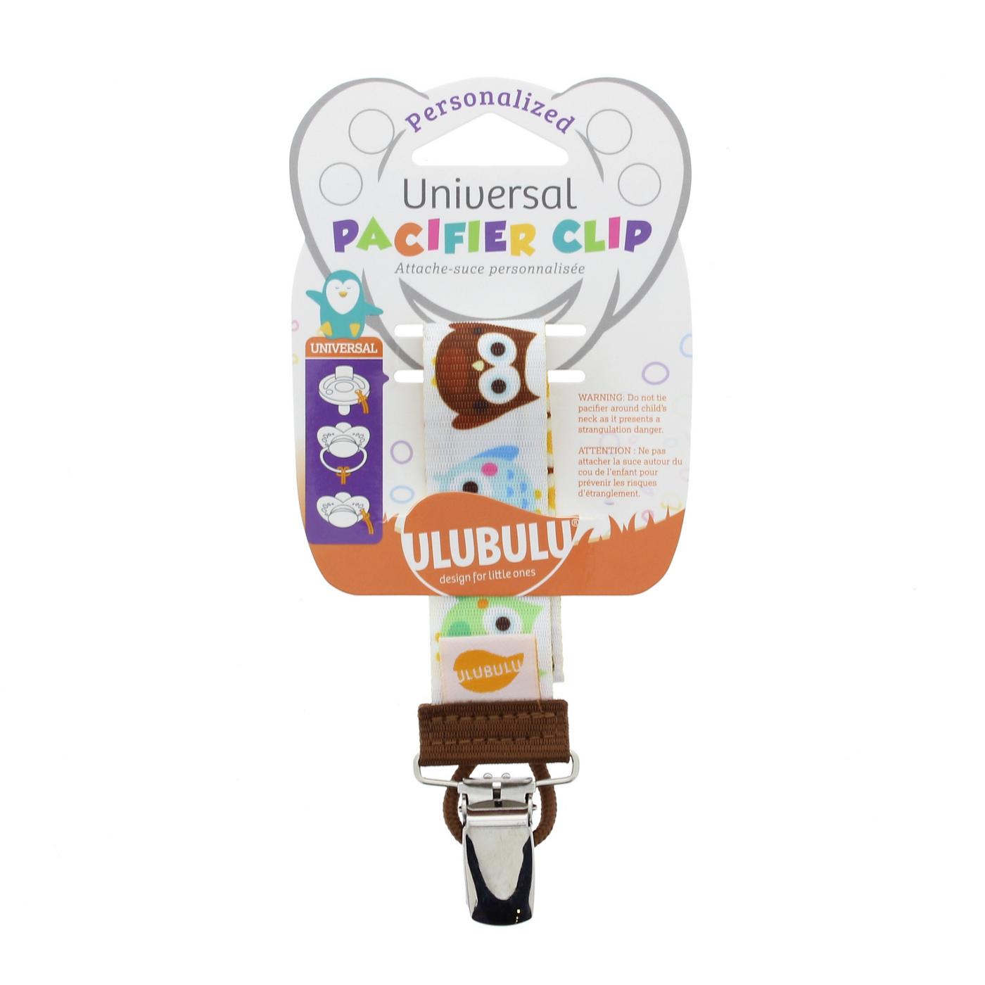 Ulubulu Universal Pacifier Clip, Assorted Colors Shop Pacifiers at HEB