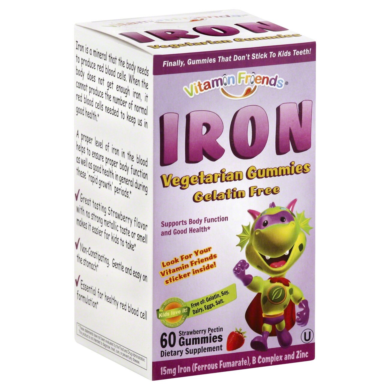 Vitamin Friends Iron Bear Gummies Shop Minerals at HEB